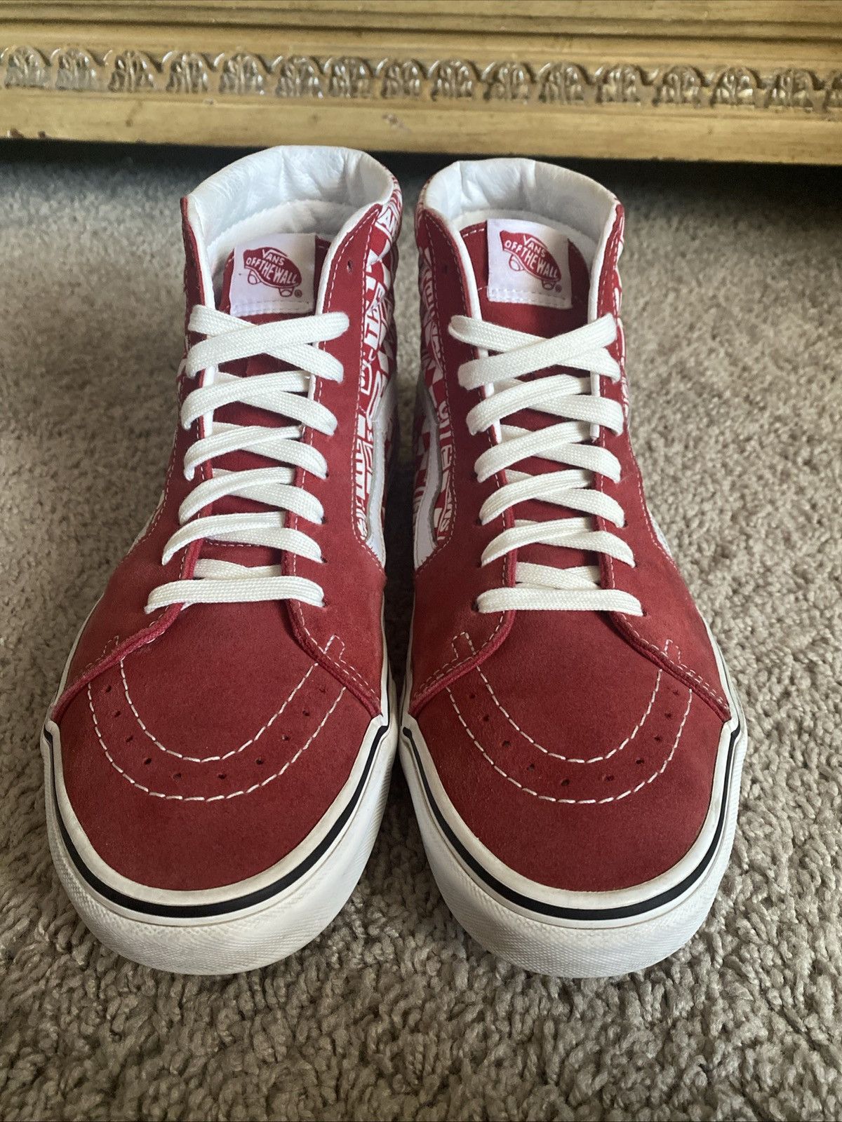 Vans Vans off the wall sk8 hi top sneakers size 10 Size US 10 / EU 43 - 13 Thumbnail