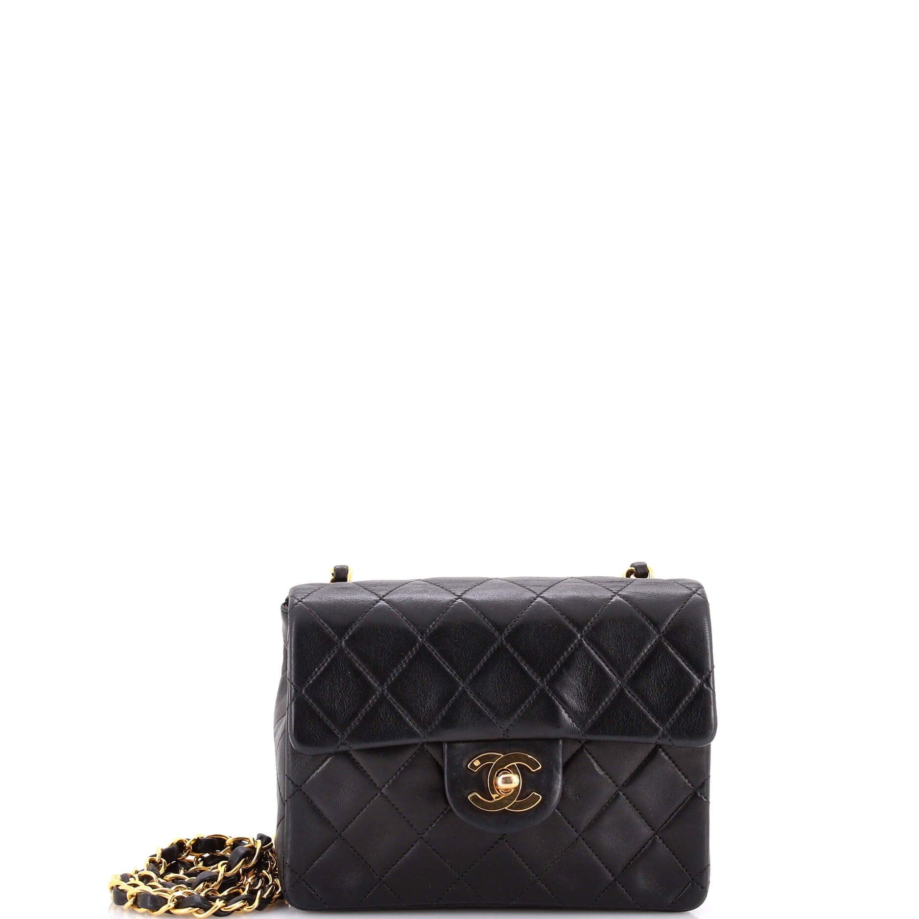 Chanel Vintage Square Classic Single Flap Bag Size ONE SIZE - 1 Thumbnail