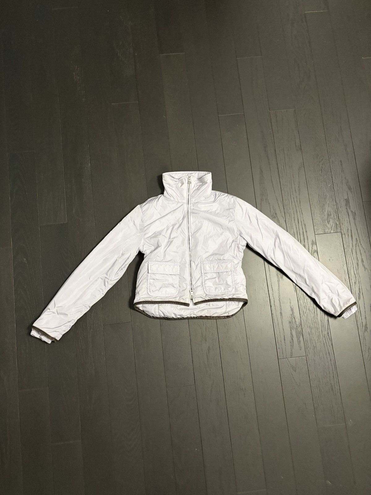 Prada Prada Sport Cropped Nylon Puffer Jacket Size S / US 4 / IT 40 - 7 Thumbnail