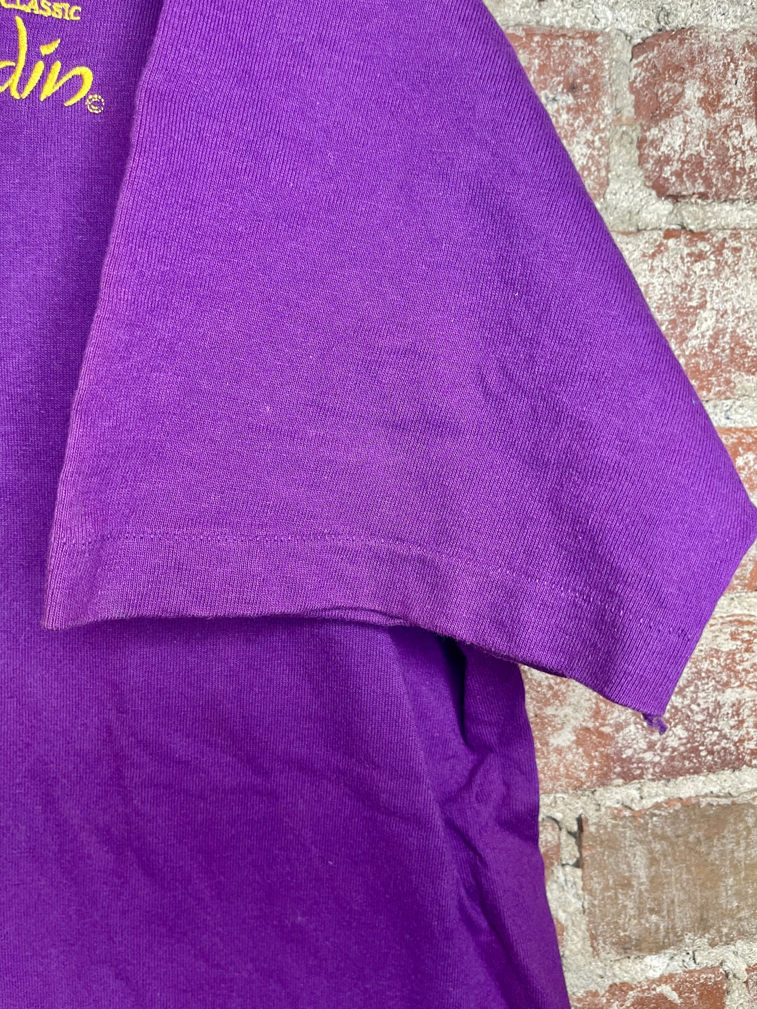Disney × Vintage RARE!!! 1992 Disney Aladdin Vintage 90's Movie Promo T-Shirt Size US XXL / EU 58 / 5 - 7 Thumbnail
