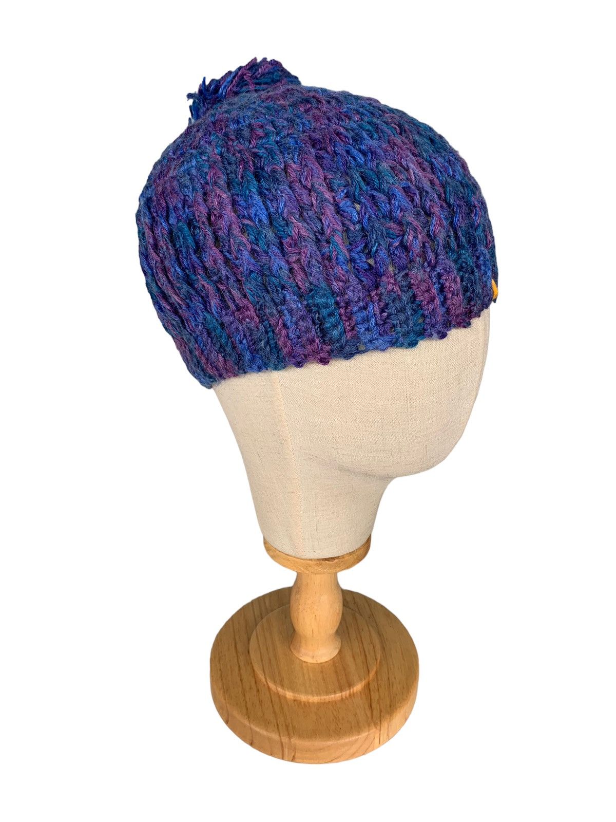 14th Addiction × Japanese Brand Rare Design Crochet Knitted Beanie Hats Size ONE SIZE - 2 Thumbnail