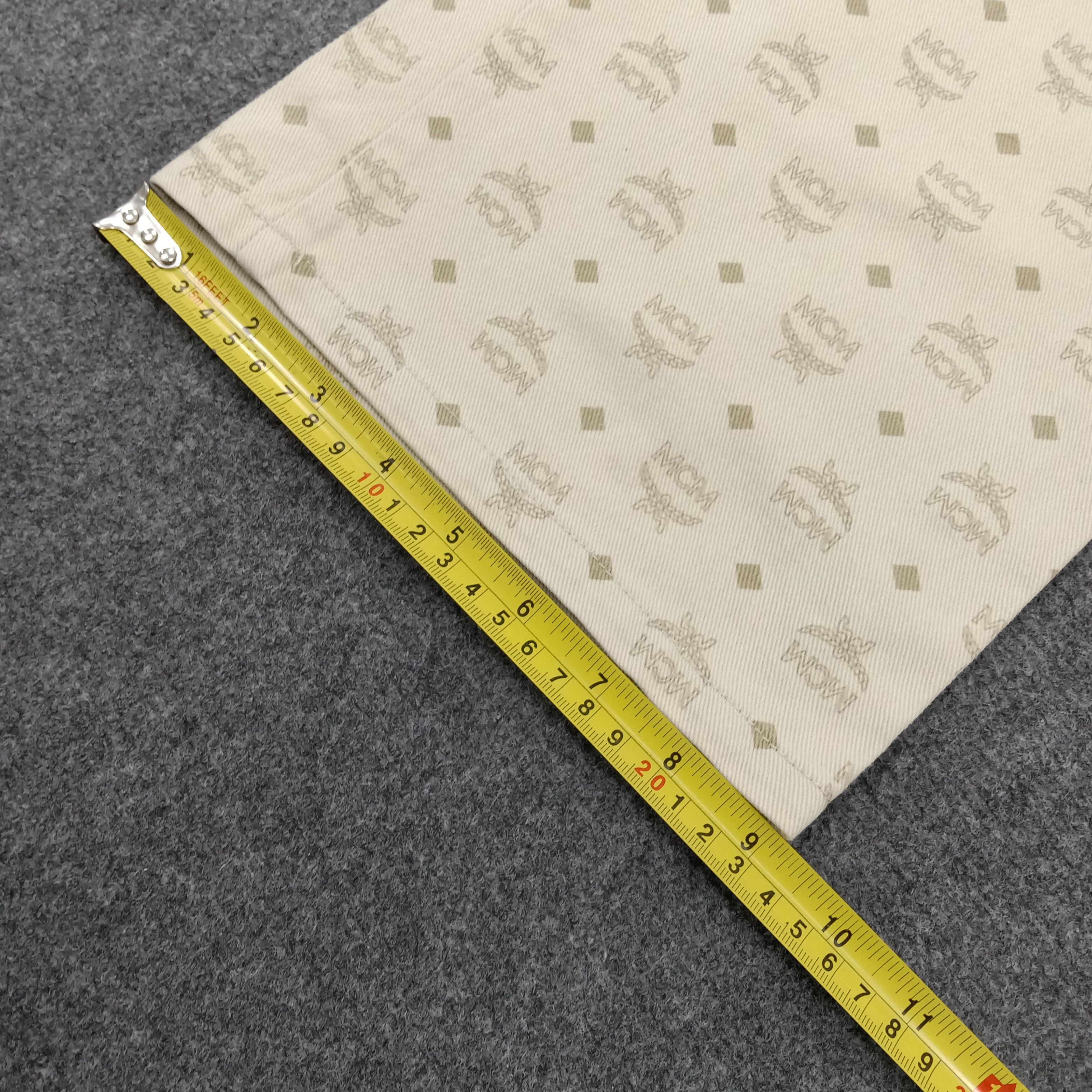 MCM × Vintage MCM Legere Designer Brand Monogram Pants Size US 29 - 13 Thumbnail