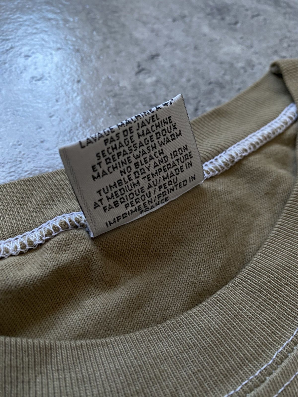 Vintage Vintage 1990 Beige Dyed Art Georges Braque Tee Size US XL / EU 56 / 4 - 5 Thumbnail
