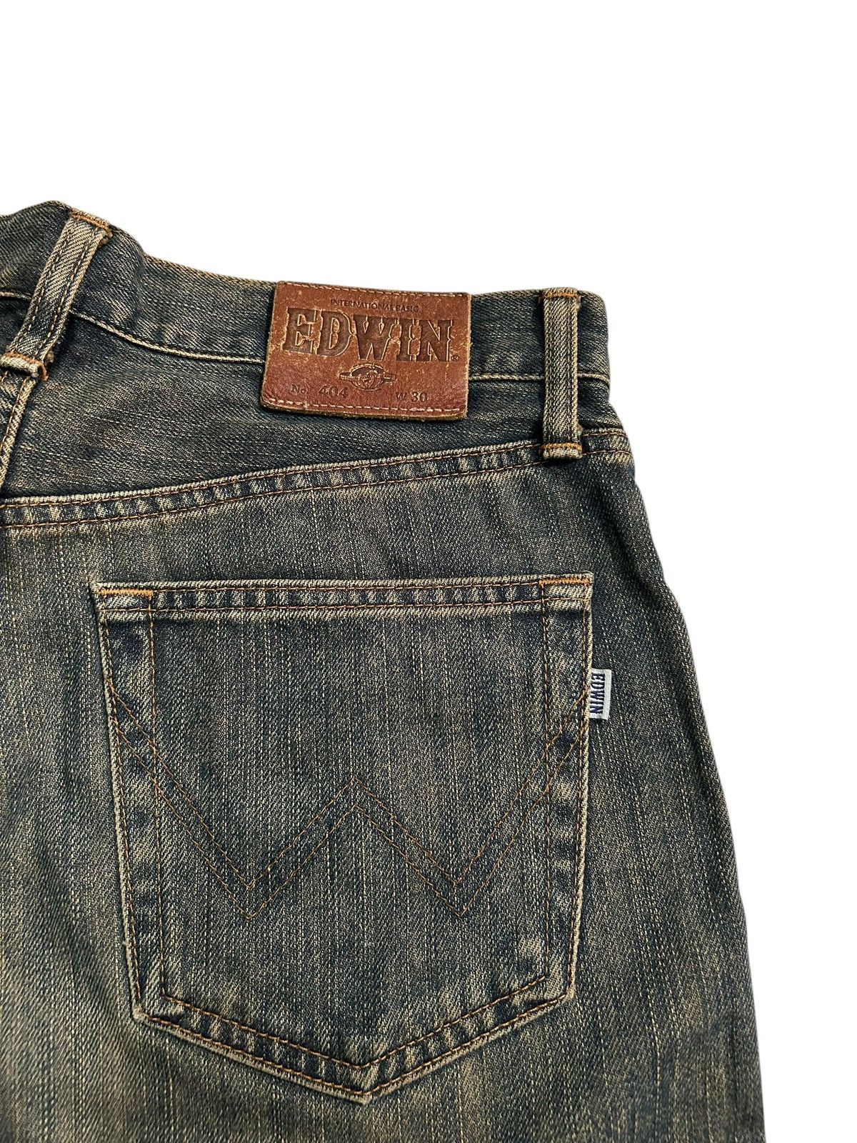 Japanese Brand × Kapital × Vintage Rare Edwin Rusty Rework Insane Custom Denim Jeans Size US 30 / EU 46 - 10 Thumbnail