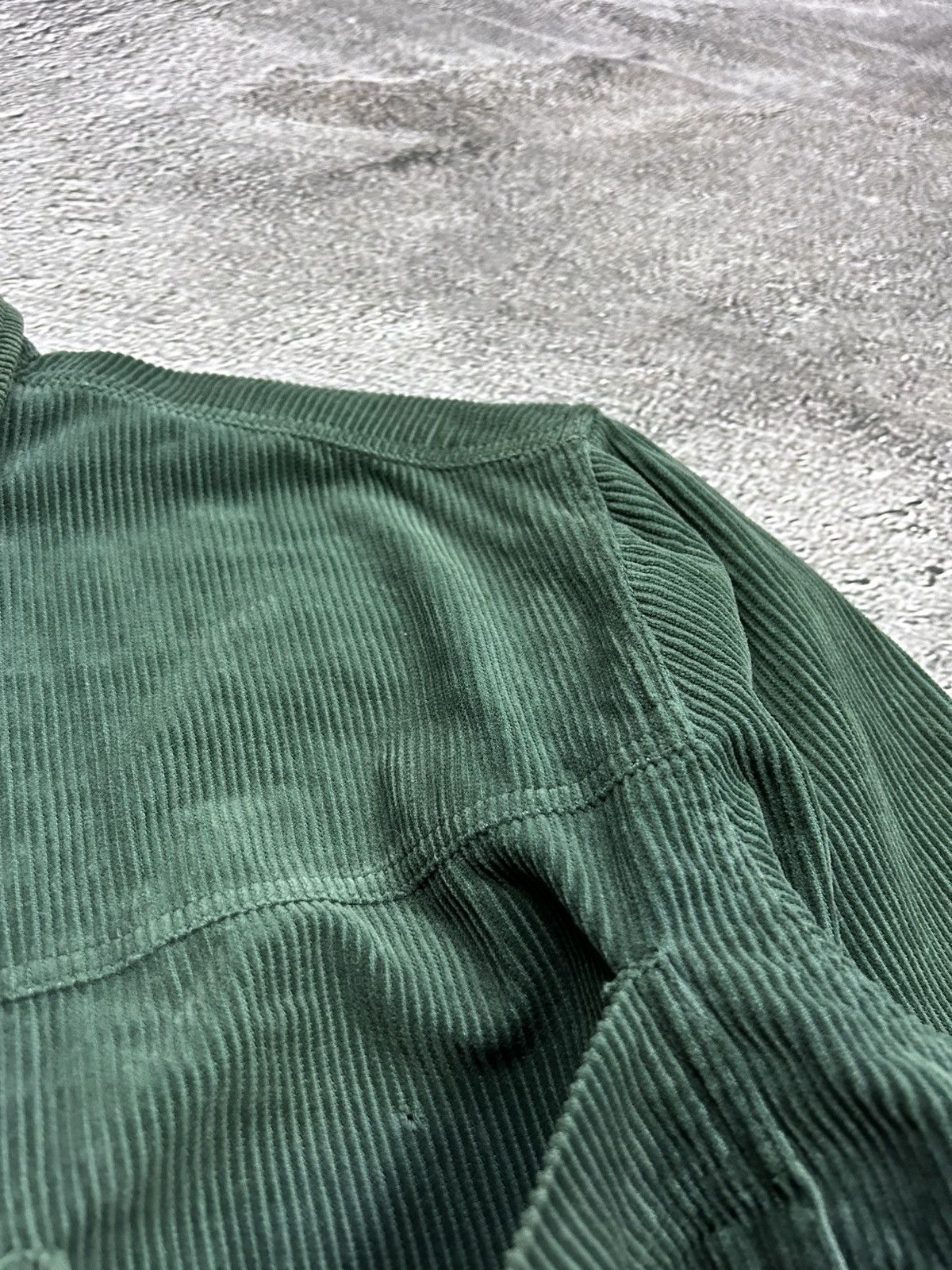 Karl Kani × Vintage Karl Kani vintage corduroy shirt green big logo spell out Size US XL / EU 56 / 4 - 5 Thumbnail