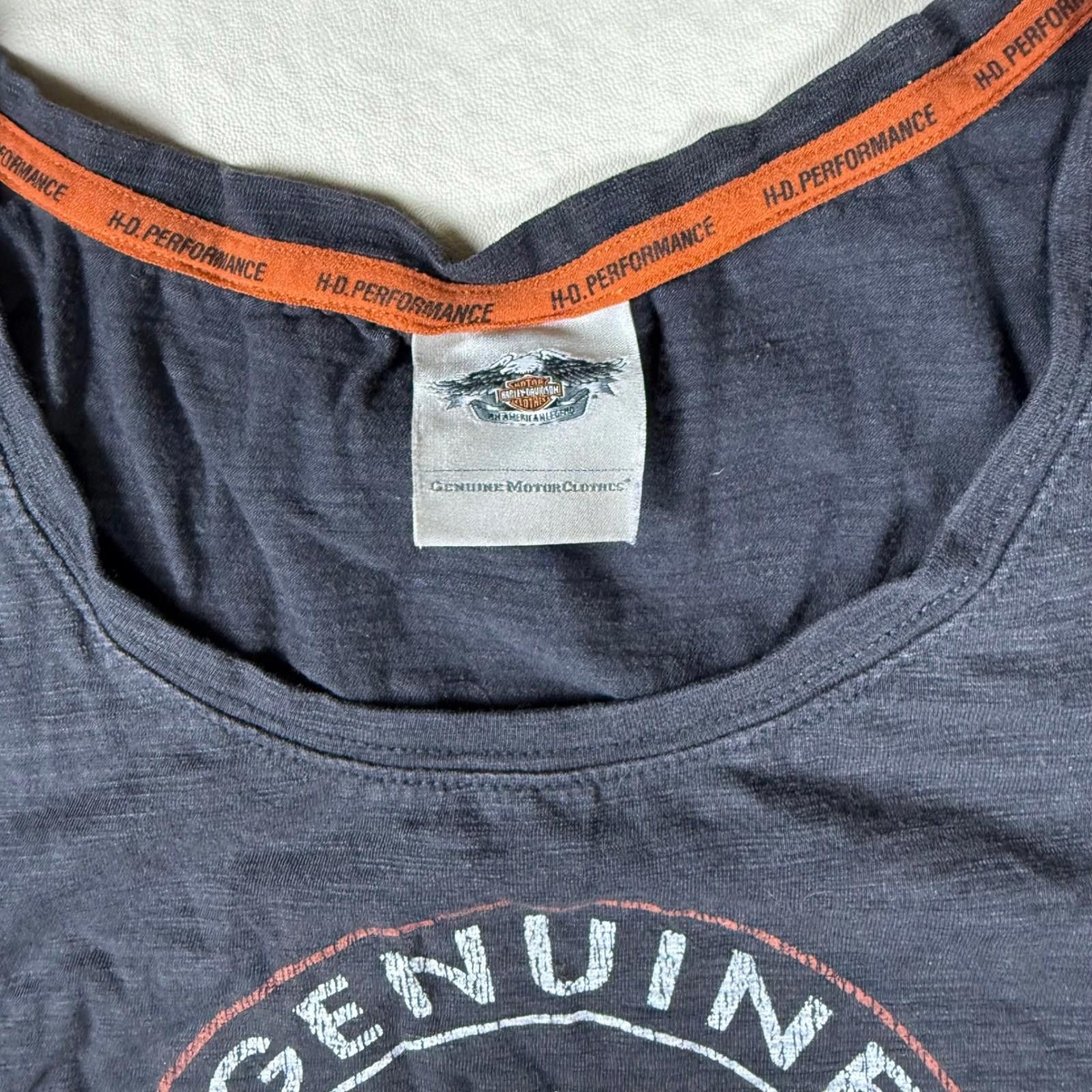 Harley Davidson Harley-Davidson Womens Graphic T-Shirt Gray Large Size L / US 10 / IT 46 - 6 Thumbnail