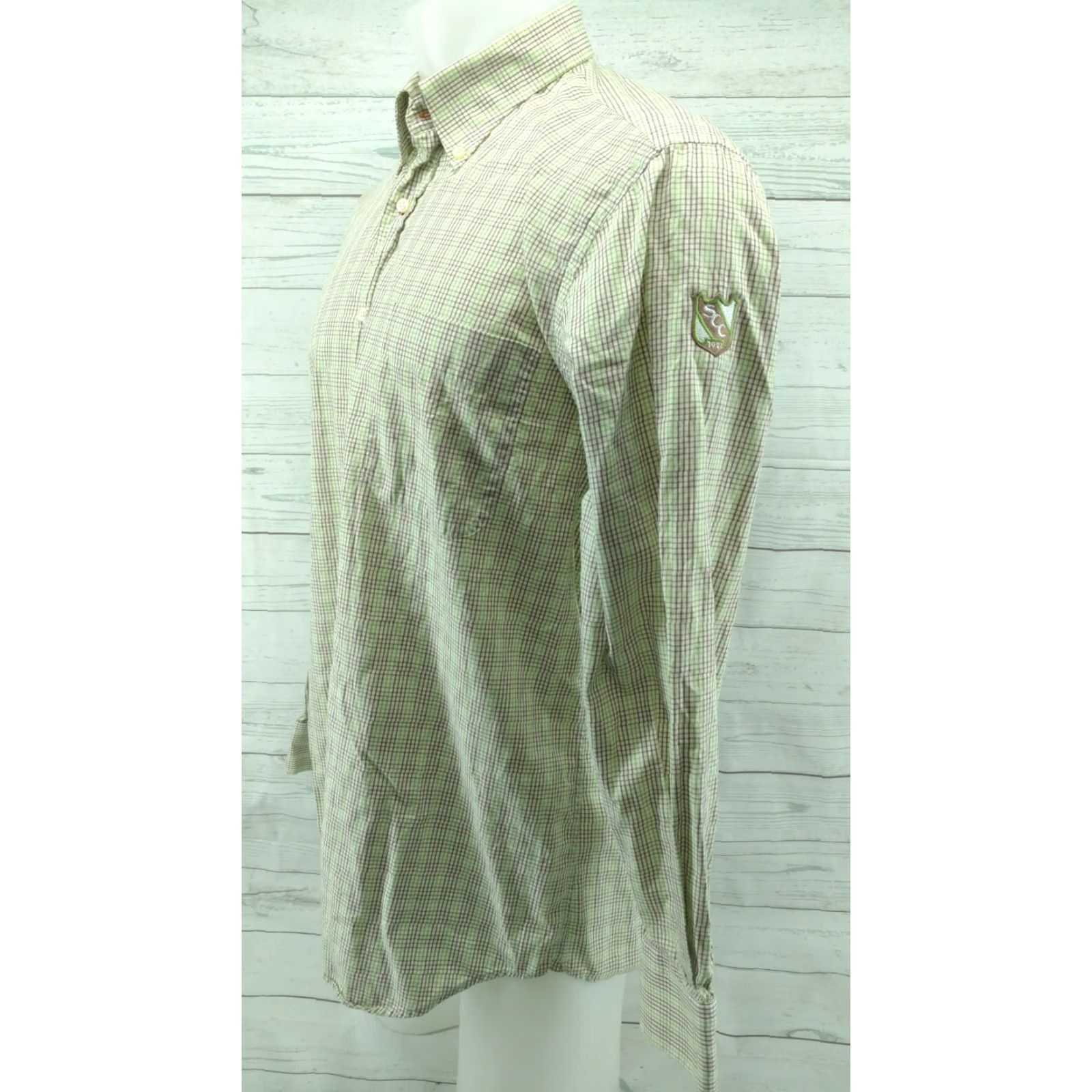 Peter Millar Peter Millar Long Sleeve Button-Up Multicolor Plaid Shirt Mens Large Size US L / EU 52-54 / 3 - 2 Thumbnail