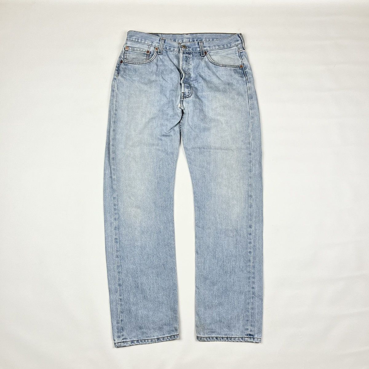 Japanese Brand × Levi's 🔥Vintage 34x32 Levis Denim 501 Made In Usa Jeans pants Size US 34 / EU 50 - 1 Thumbnail