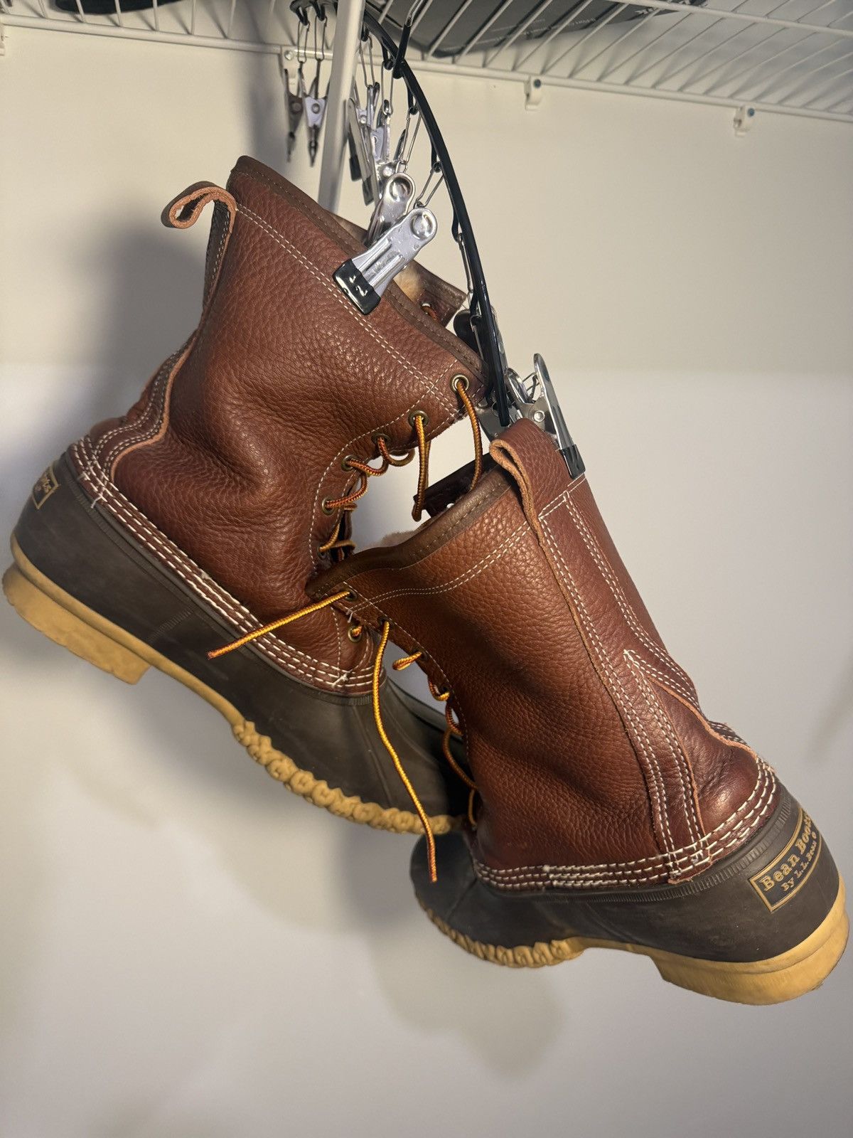 L.L. Bean L.L. Bean Brown Leather Bean Boots sz 10 Size US 10 / EU 43 - 1 Thumbnail