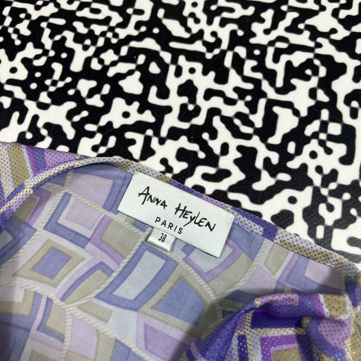 Japanese Brand Vintage Y2K Anna Heylen Paris Retro Abstract Style Tank Top Size M / US 6-8 / IT 42-44 - 11 Thumbnail