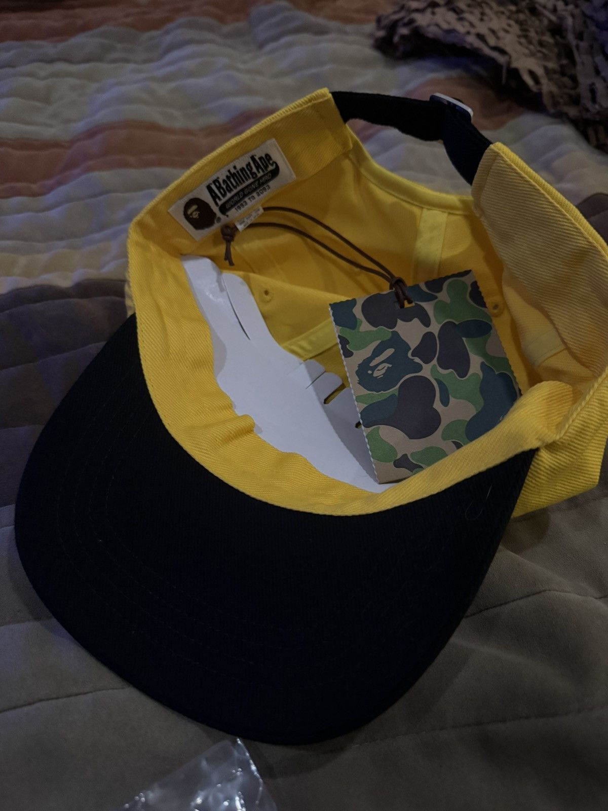 Bape Bape Hat “World Gone Mad” Size ONE SIZE - 2 Thumbnail