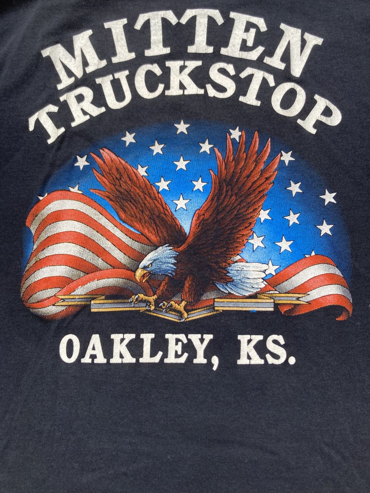 90s 3D EMBLEM Tシャツ TRUCKERS ONLY HARLEY