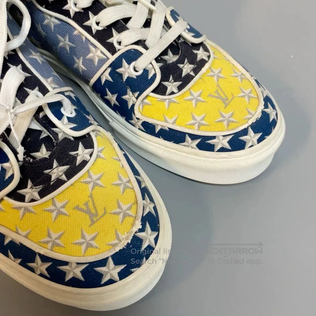 Louis Vuitton LV Canvas Flat Shoes. Size US 7 / IT 37 - 4 Thumbnail