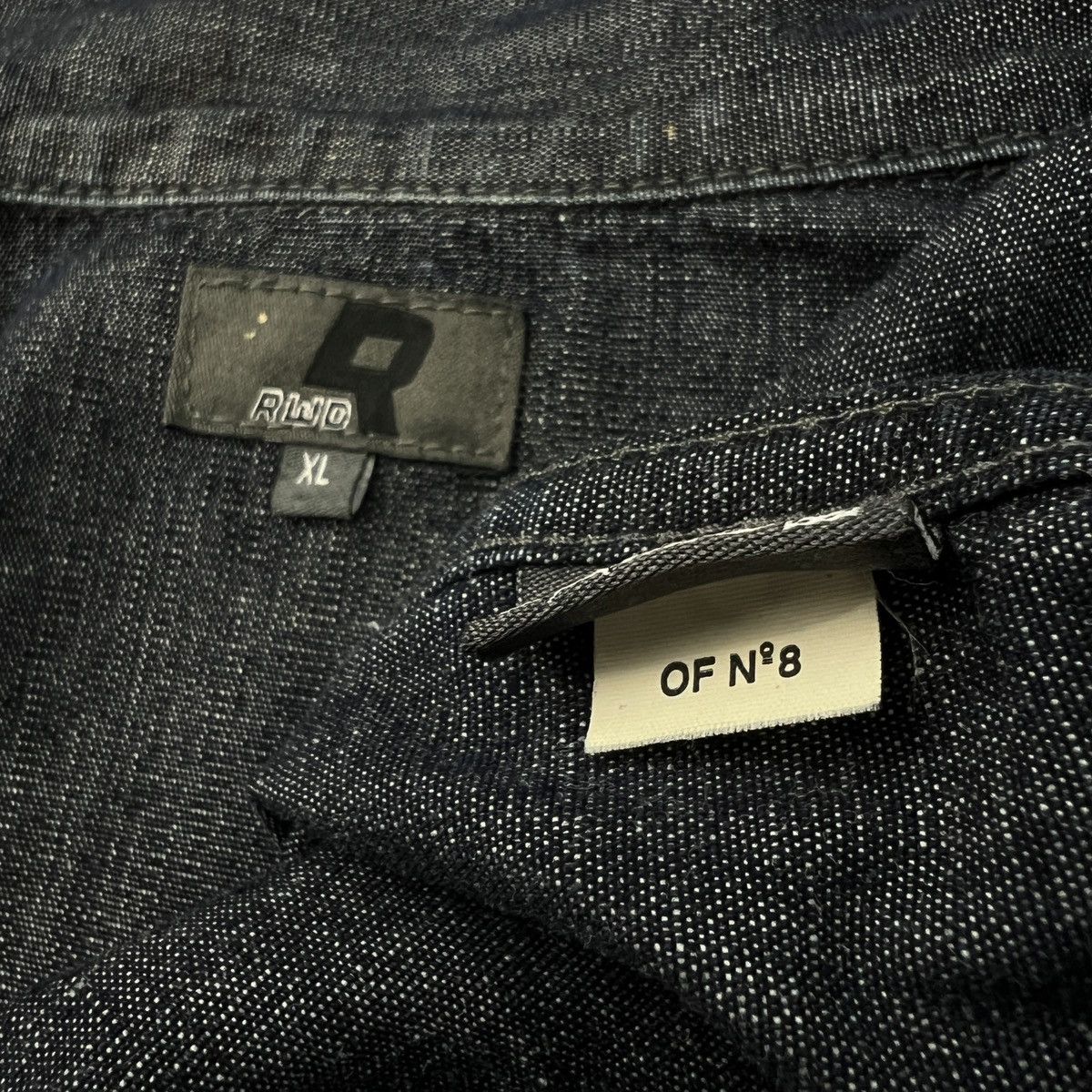 Other RWD WAXED DENIM TRUCKER JACKET OVERDYED INDIGO Size US L / EU 52-54 / 3 - 10 Thumbnail