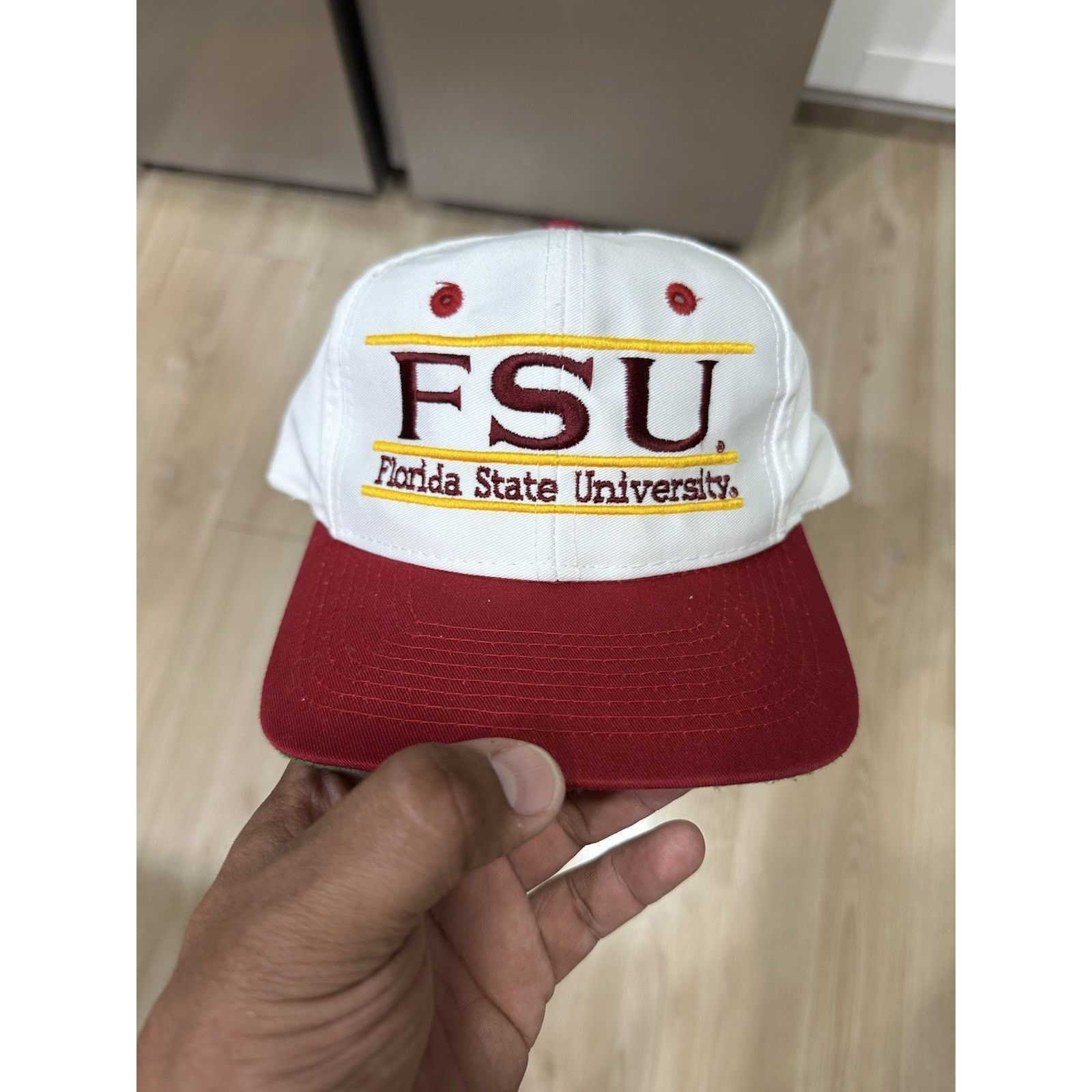 The Game Florida State Seminoles The Game Split Bar Vintage Hat Size ONE SIZE - 1 Thumbnail
