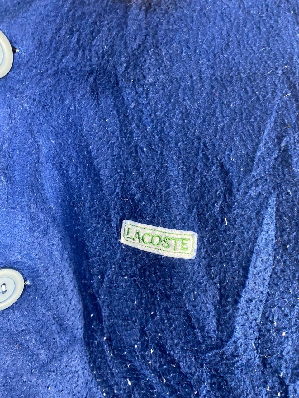 Lacoste Lacoste fleece button up jacket Size US L / EU 52-54 / 3 - 8 Thumbnail
