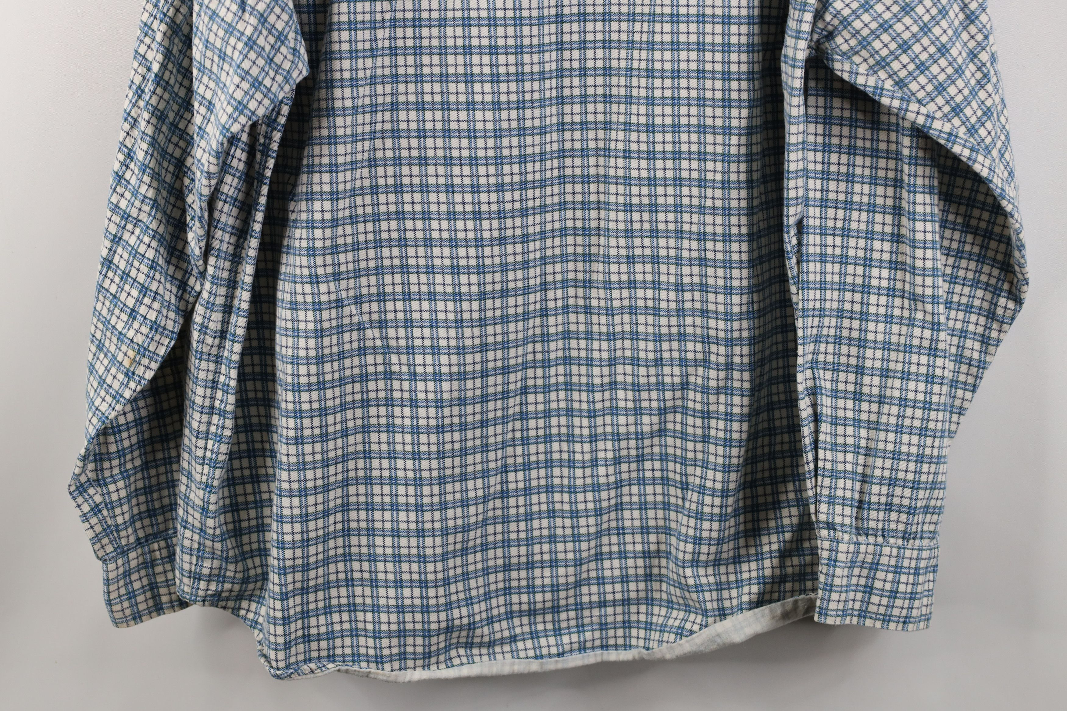 Vintage Vintage 90s Streetwear Heavyweight Twill Button Down Shirt Size US L / EU 52-54 / 3 - 14 Thumbnail