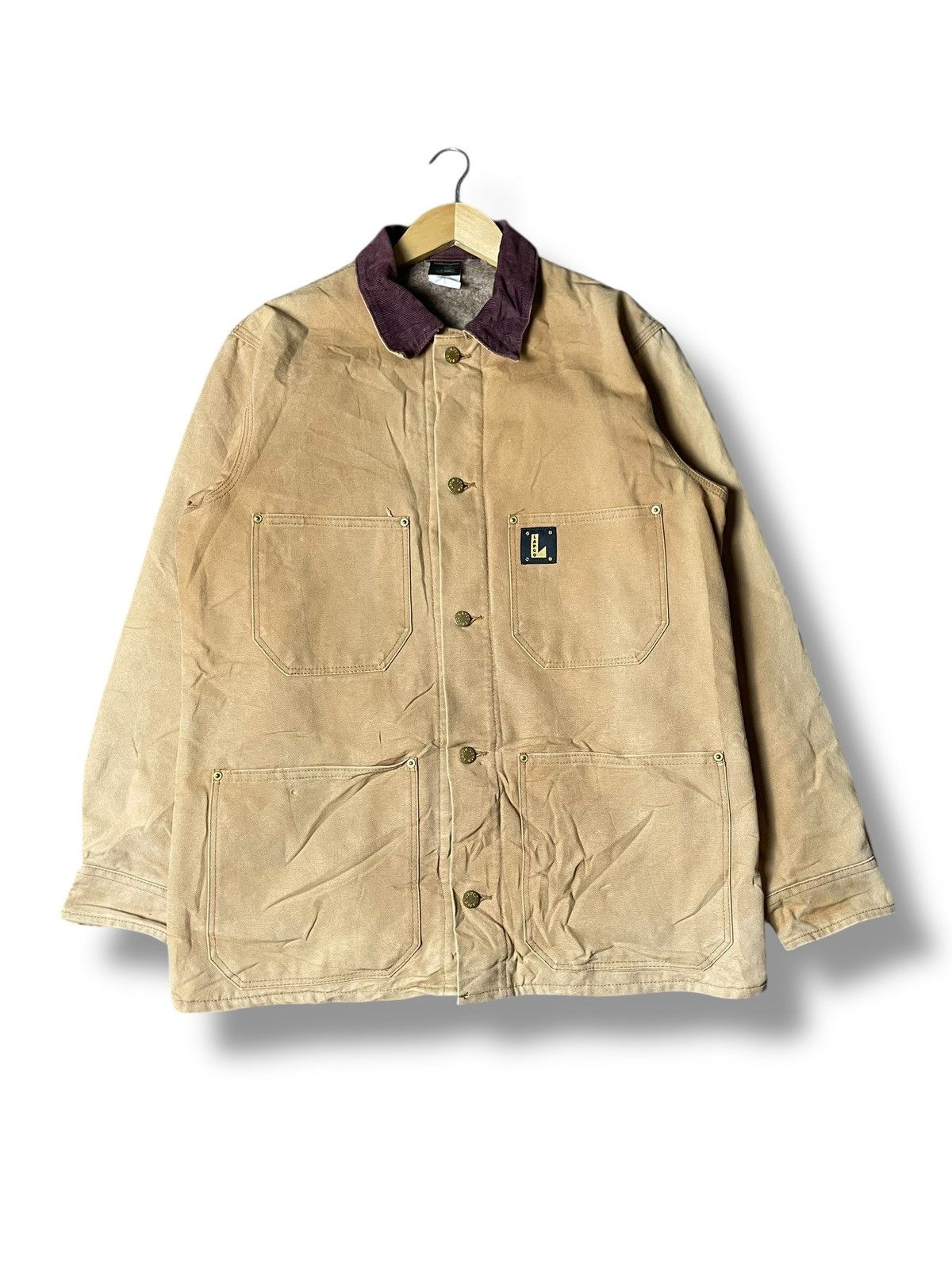 Japanese Brand Vintage LAPCO Workwear Chore Jacket (144) Size US M / EU 48-50 / 2 - 1 Thumbnail