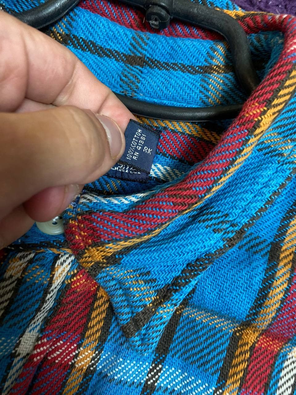 Polo Ralph Lauren Vintage Polo Ralph Lauren Checkered Button Up Shirt Size L Size US L / EU 52-54 / 3 - 3 Thumbnail