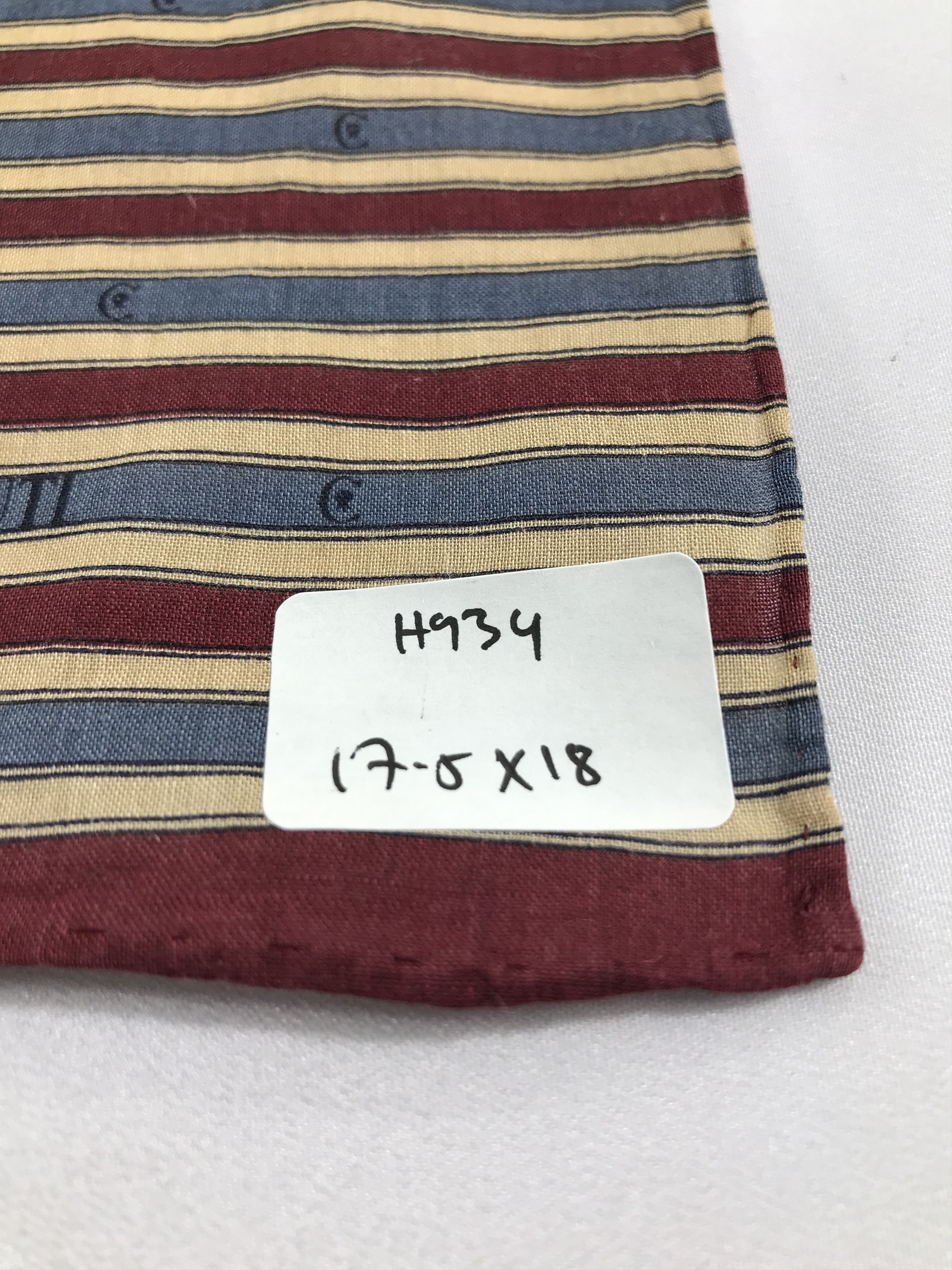 Cerruti 1881 Nino Cerruti Monogram Handkerchief Neckerchief Bandana H934 Size ONE SIZE - 6 Thumbnail