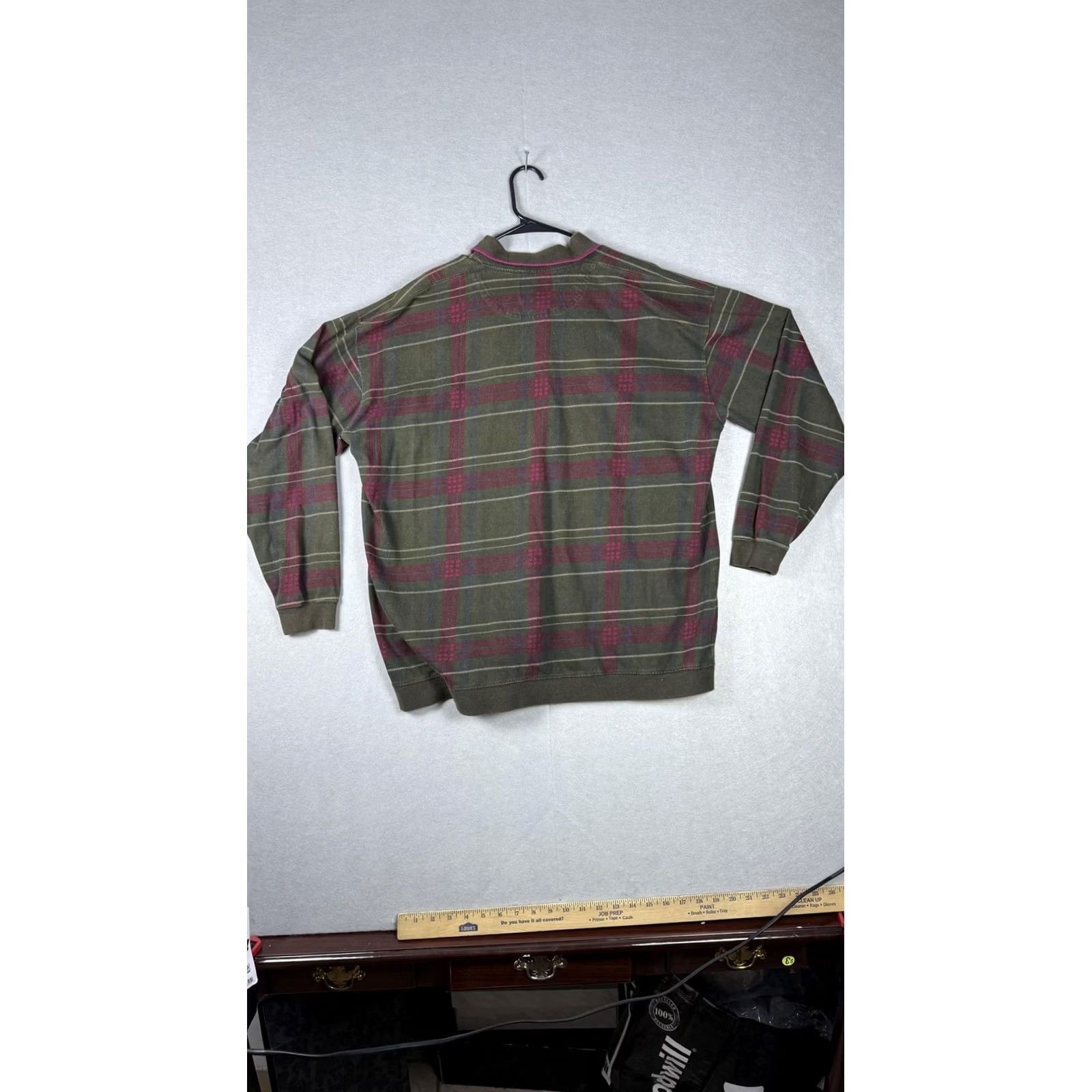 Vintage VINTAGE Duck Head Shirt Mens Large Green Plaid Long Sleeve 90s Pullover Casual Size US L / EU 52-54 / 3 - 7 Thumbnail