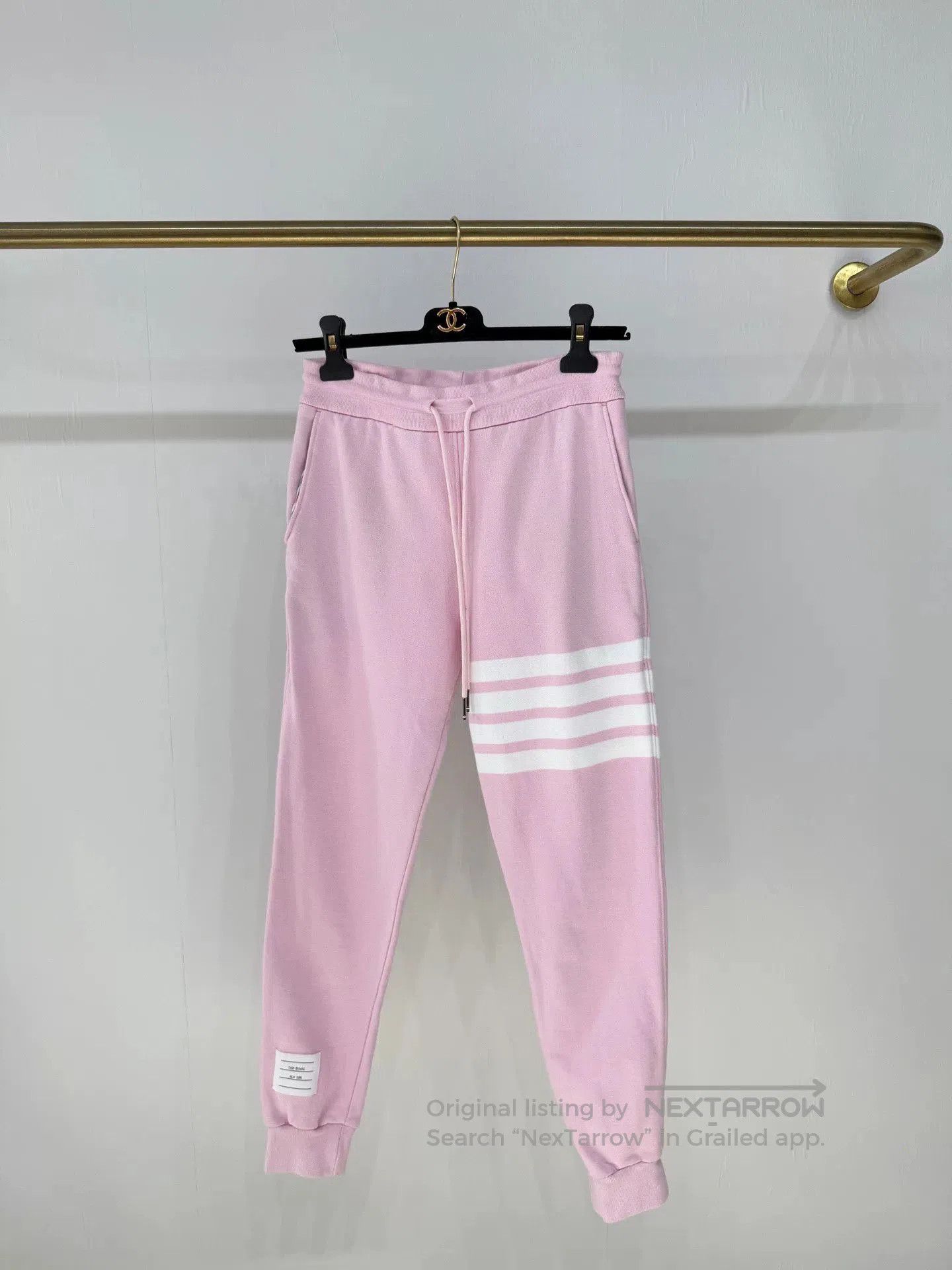 Thom Browne pink thom browne athletic pants. Size US 38 / EU 54 - 1 Thumbnail