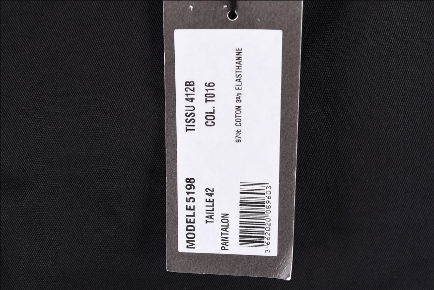 Balmain Women's Balmain Black Biker Zip Pocket Trousers Size W33 L34 Size 33" - 6 Thumbnail