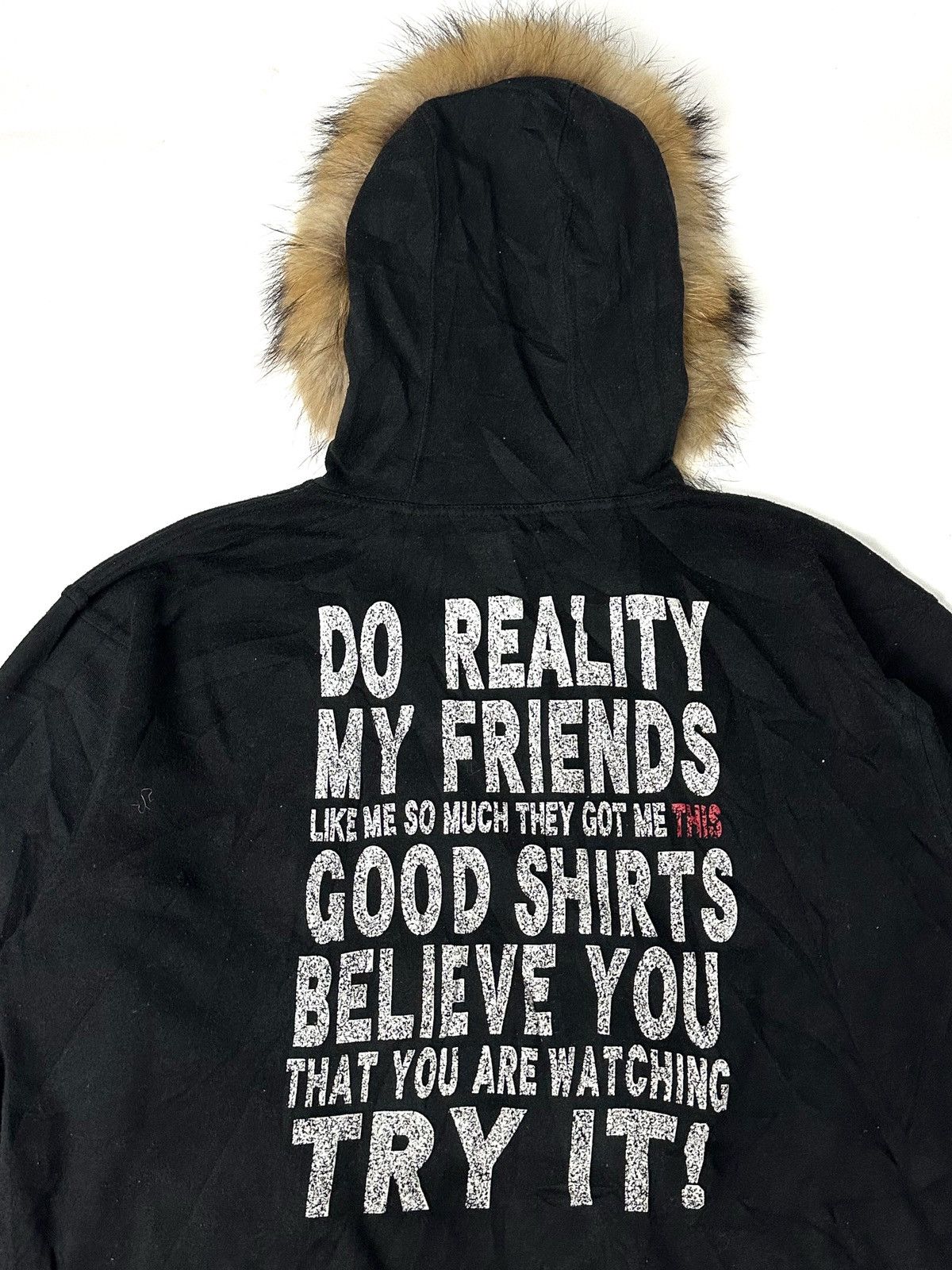 Beauty Beast × Hysteric Glamour × Japanese Brand Fur Hoodie Mindgames Size US L / EU 52-54 / 3 - 1 Thumbnail