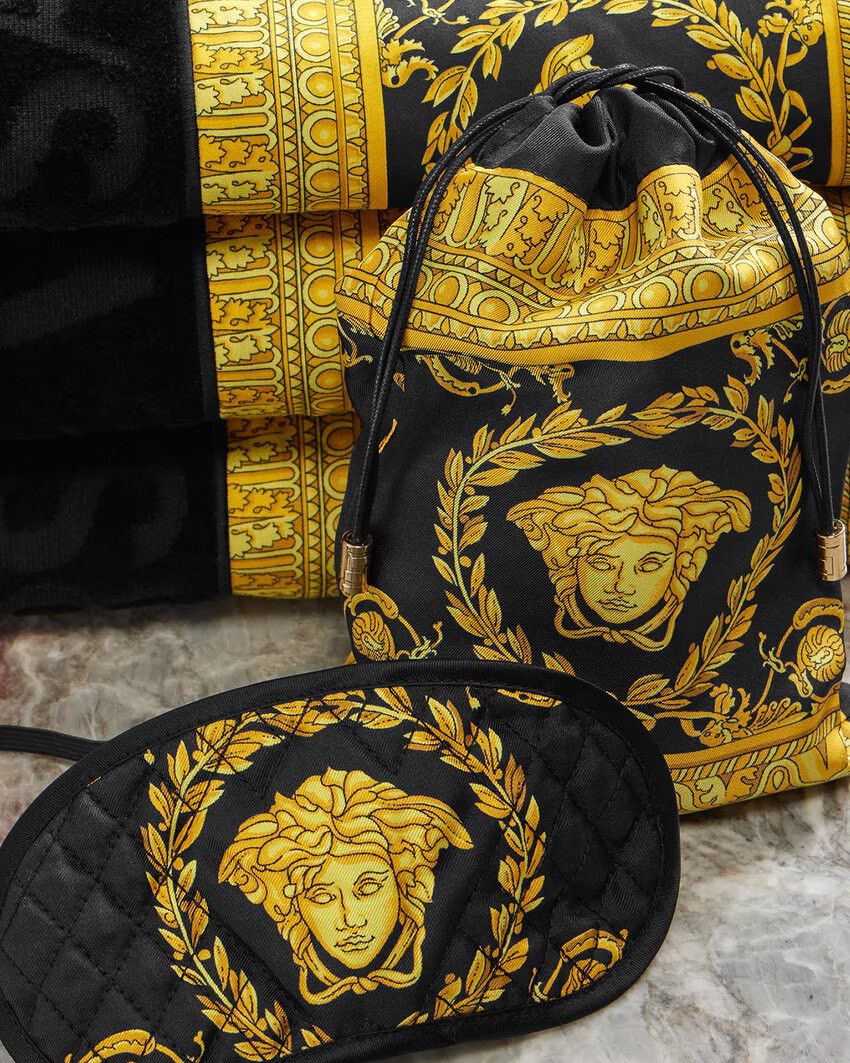 Versace CRETE DE FLEUR SLEEP MASK Size ONE SIZE - 1 Thumbnail
