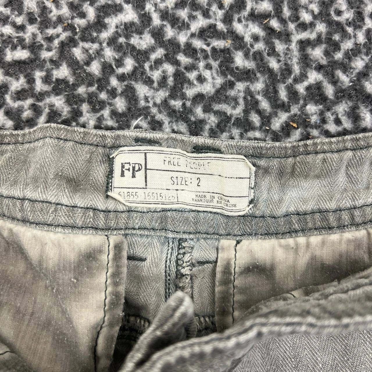 Free People Free People Jeans Women 2 Pants Striped Faded Straight 30x27 Size 30" / US 8 / IT 44 - 8 Thumbnail