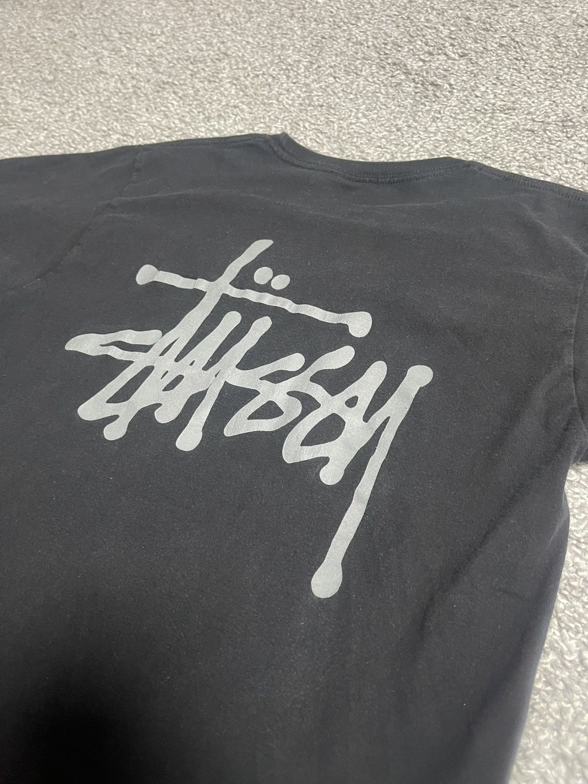 Stussy × Vintage STUSSY VINTAGE Y2K 90s SPELLOUT STREETWEAR BIG GRAY LOGO Size US S / EU 44-46 / 1 - 4 Thumbnail