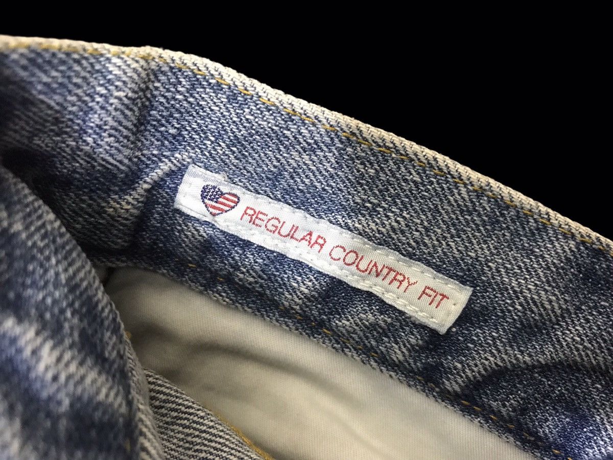 Designer 💥ULTRA RARE💥JPRESS HEAVY PATCHWORK DISTRESSED DENIM F138 Size US 32 / EU 48 - 18 Thumbnail