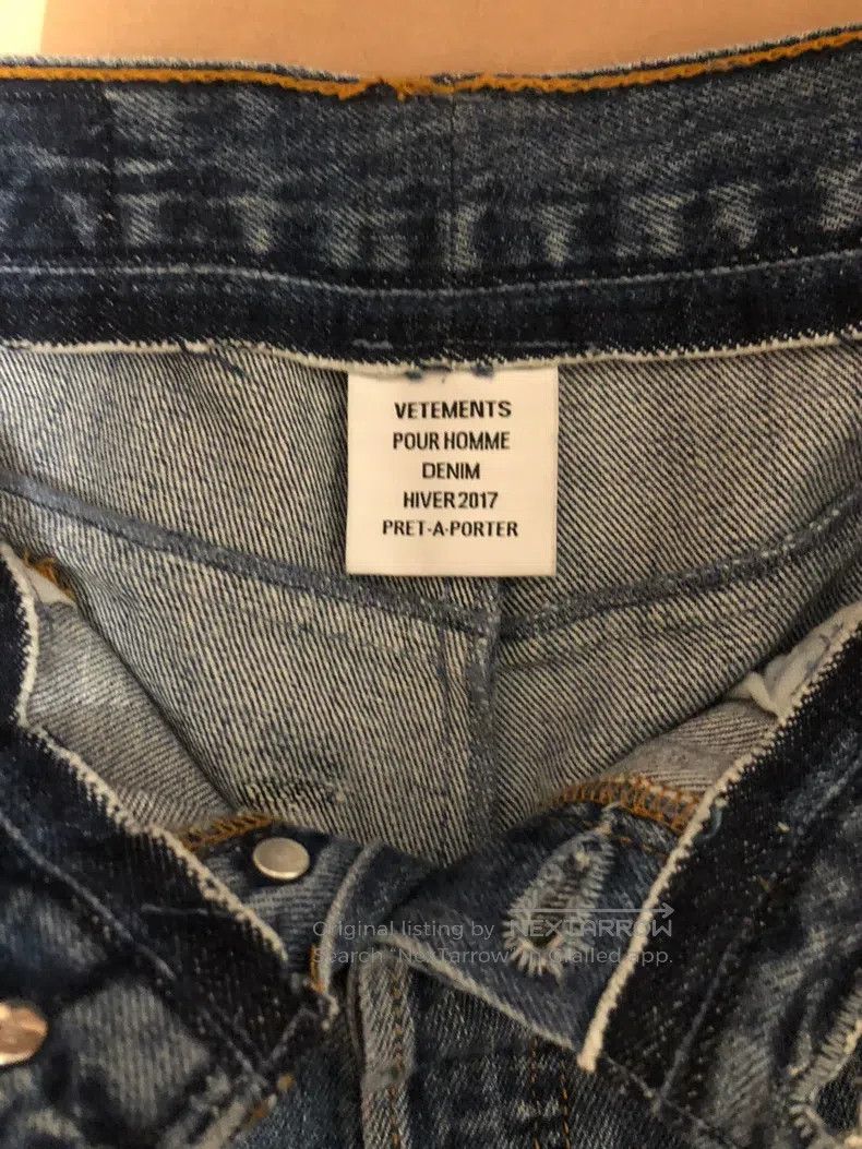 Vetements Vetements size S Jeans Size US 27 - 3 Thumbnail