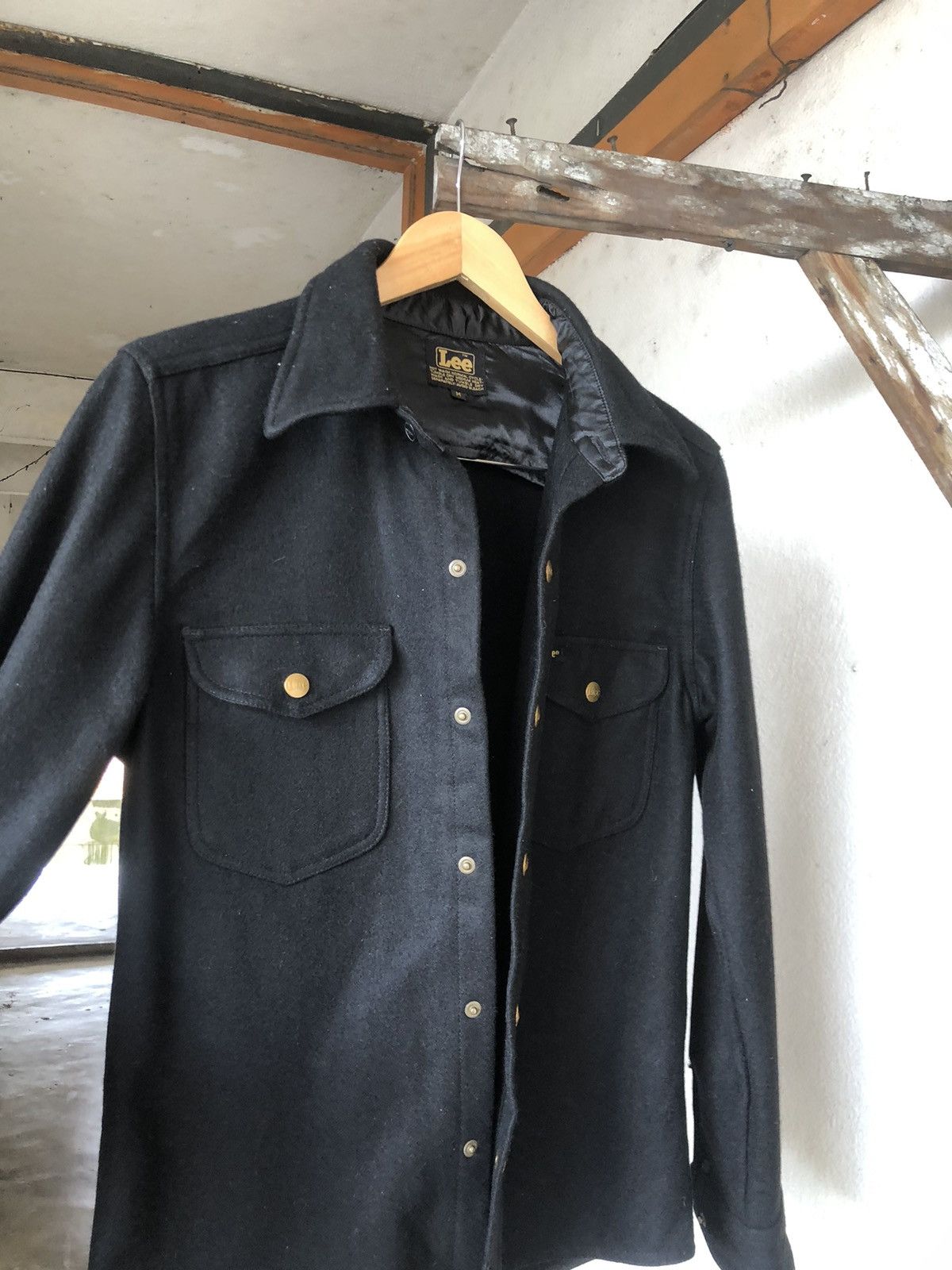 Lee Vintage Lee Wool Blend Western Shirt Size US M / EU 48-50 / 2 - 11 Thumbnail