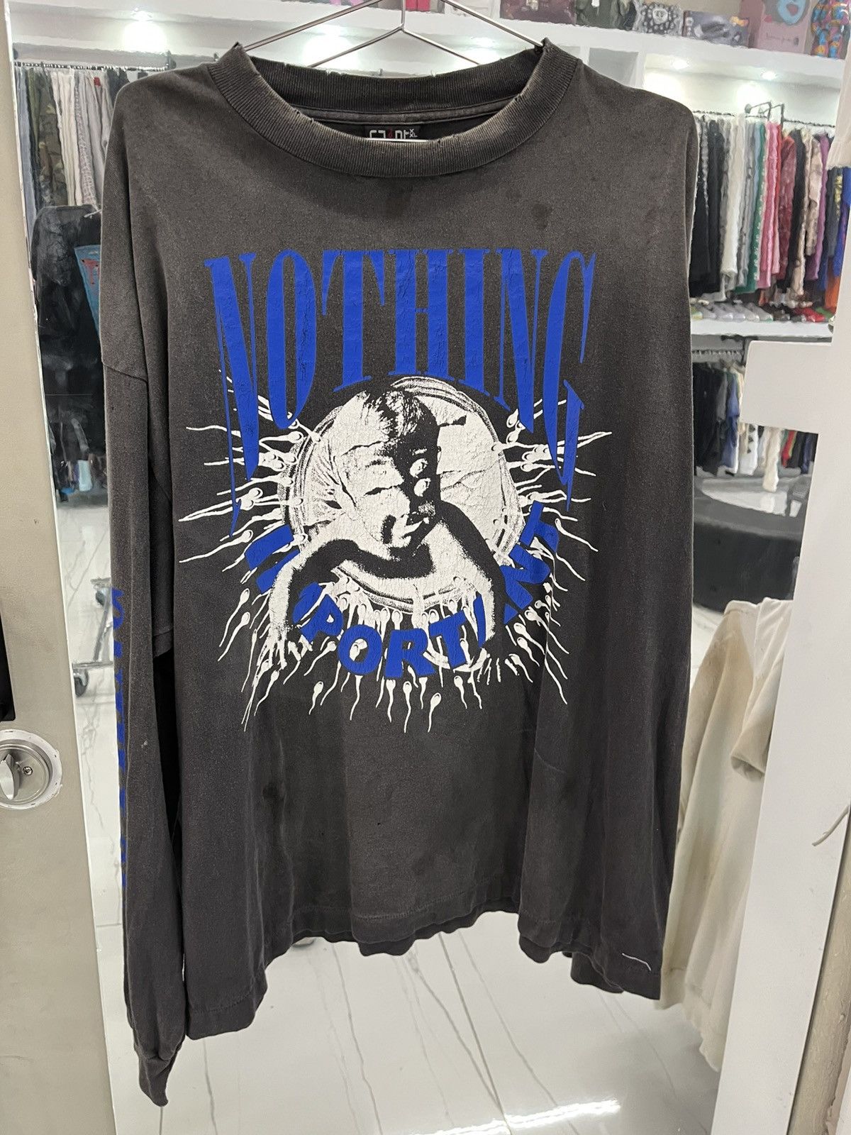 Saint Michael Saint Mxxxxxx Kosuke Kawamura L/S Tee Size US XXL / EU 58 / 5 - 1 Thumbnail