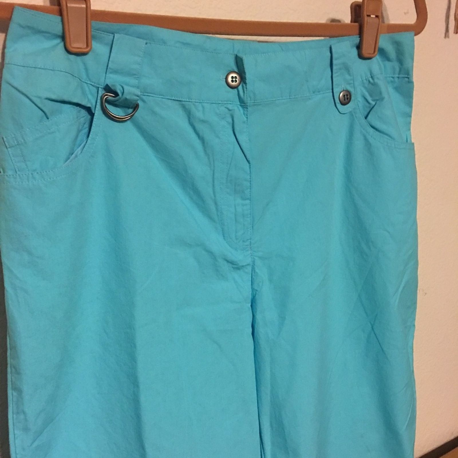 Other Together brand cool blue lightweight casual pants Size 32" / US 10 / IT 46 - 3 Thumbnail