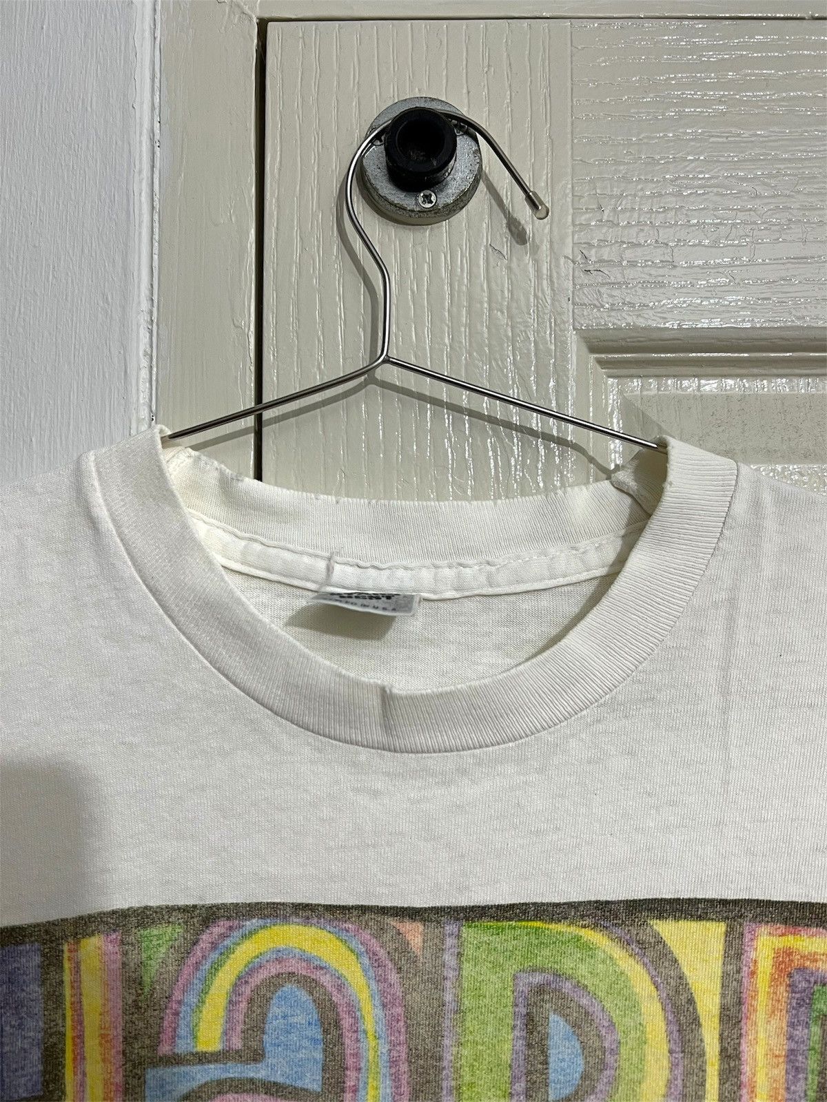 Band Tees Vintage Happy Mondays English rock band 80s Vtg TShirt Size US L / EU 52-54 / 3 - 3 Thumbnail