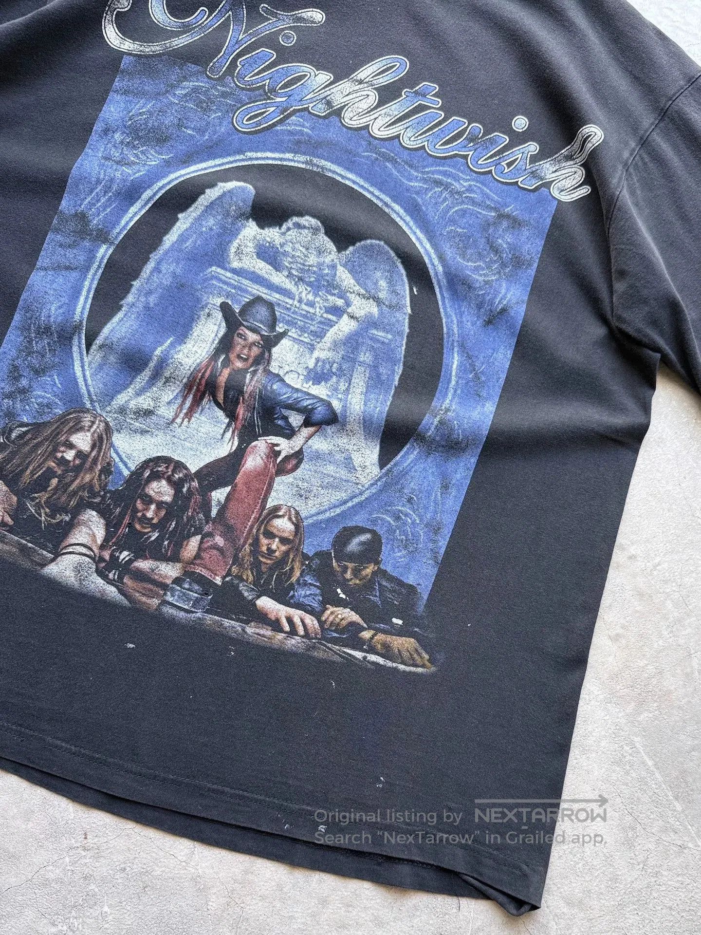 Vintage Vintage 00s Nightwish Once Band Tee. Size US L / EU 52-54 / 3 - 3 Thumbnail
