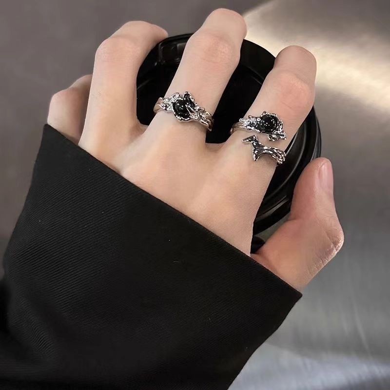 Jewelry Modern Jewelry Rings Open Size Chrome Ring (Size 7-13) Size ONE SIZE - 1 Thumbnail