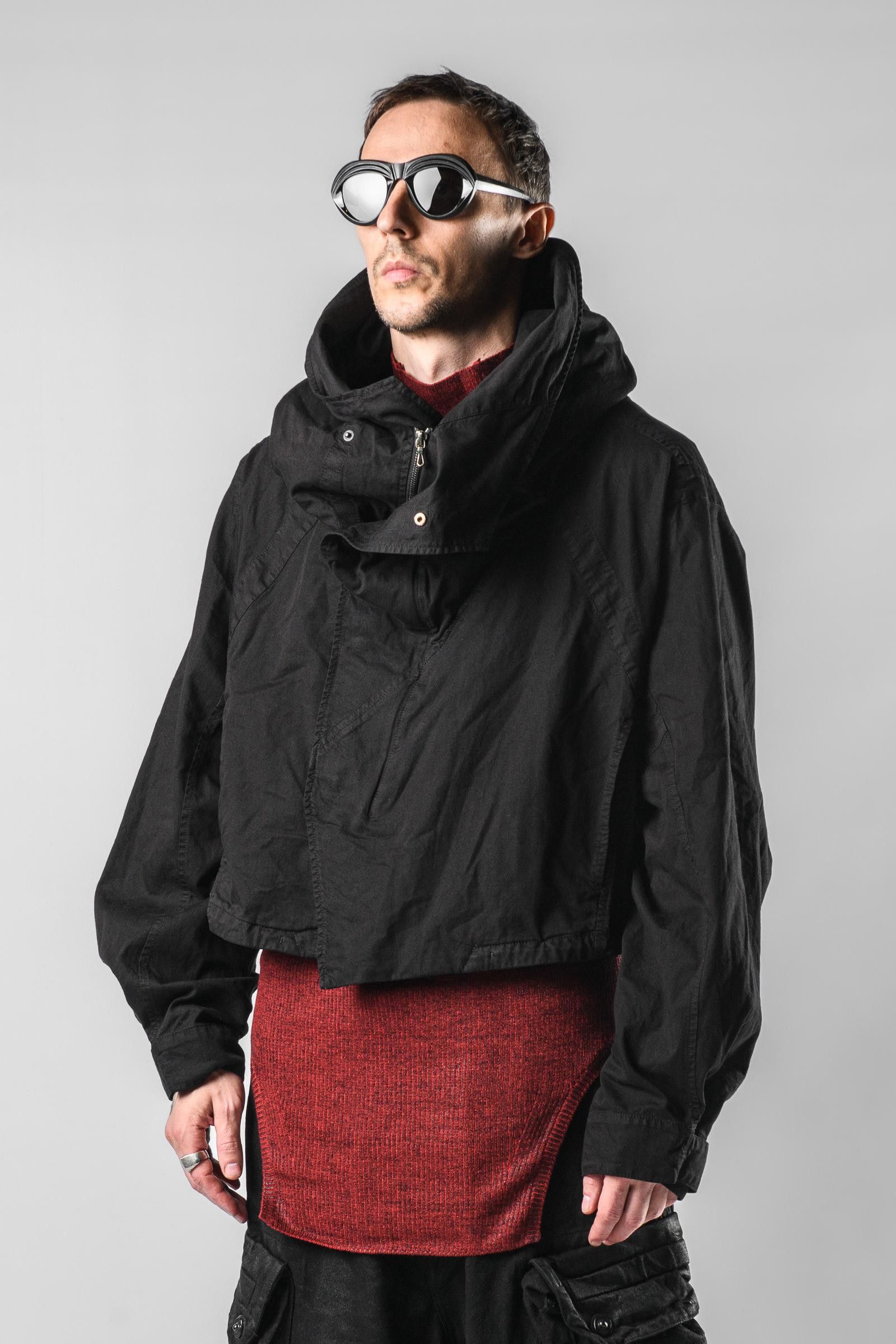 Julius Julius FW24-25 cropped hooded jacket Size US L / EU 52-54 / 3 - 6 Thumbnail