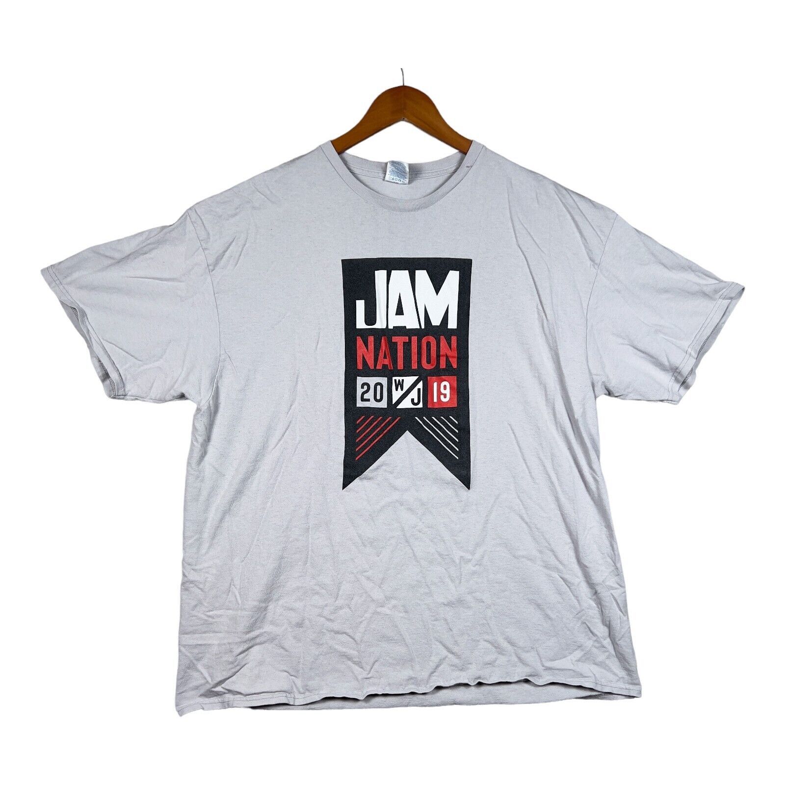 Delta Delta Gray Winter Jam Nation 2019 Festival T-Shirt Tour 360 Size US XXL / EU 58 / 5 - 1 Thumbnail
