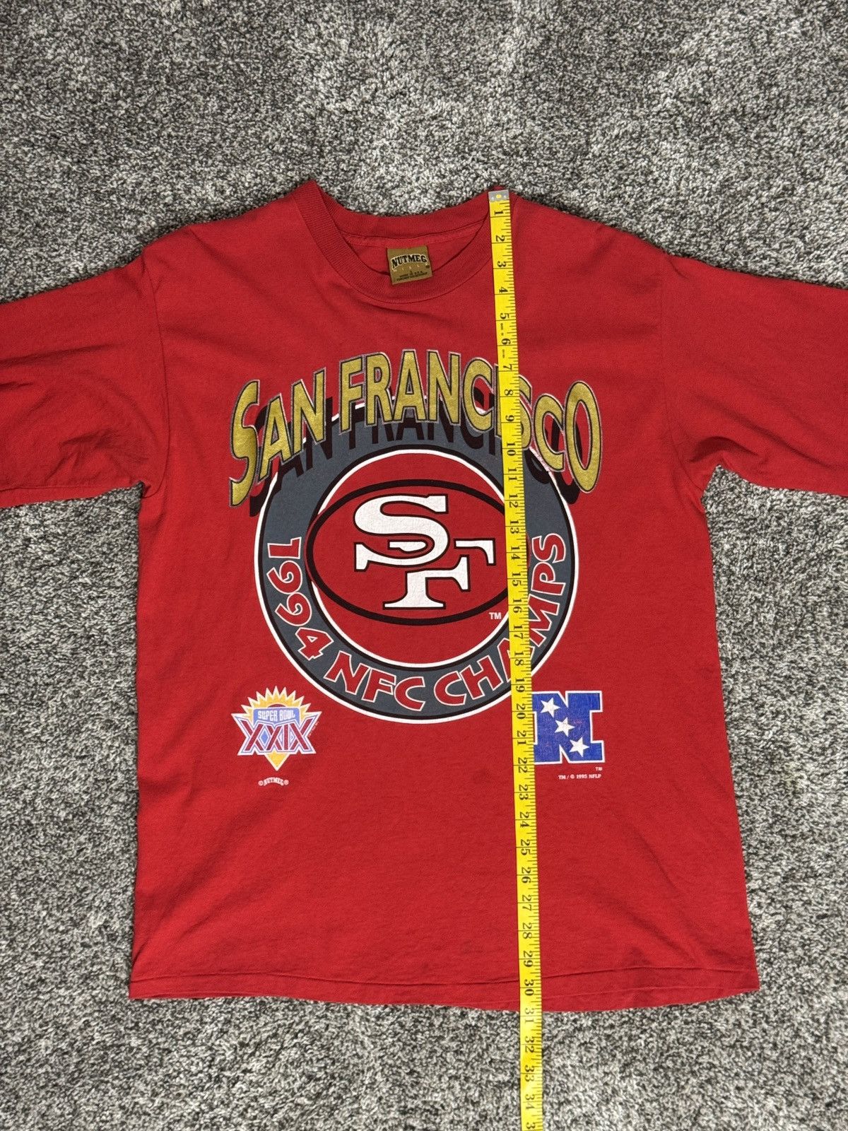 Nutmeg Vintage San Francisco 49ers Shirt Size US L / EU 52-54 / 3 - 7 Thumbnail