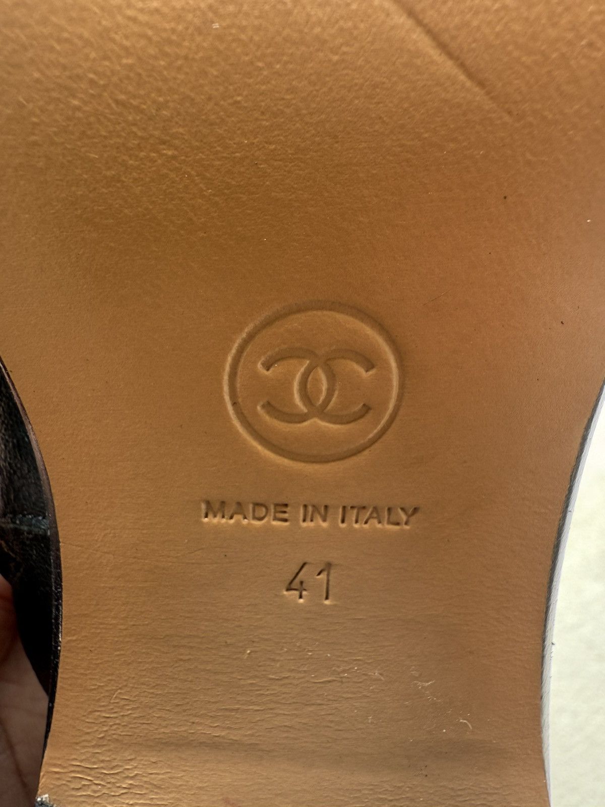 Chanel Chanel Thigh High Made In Italy Genuine Leather Boots Size US 11 / IT 41 - 6 Thumbnail
