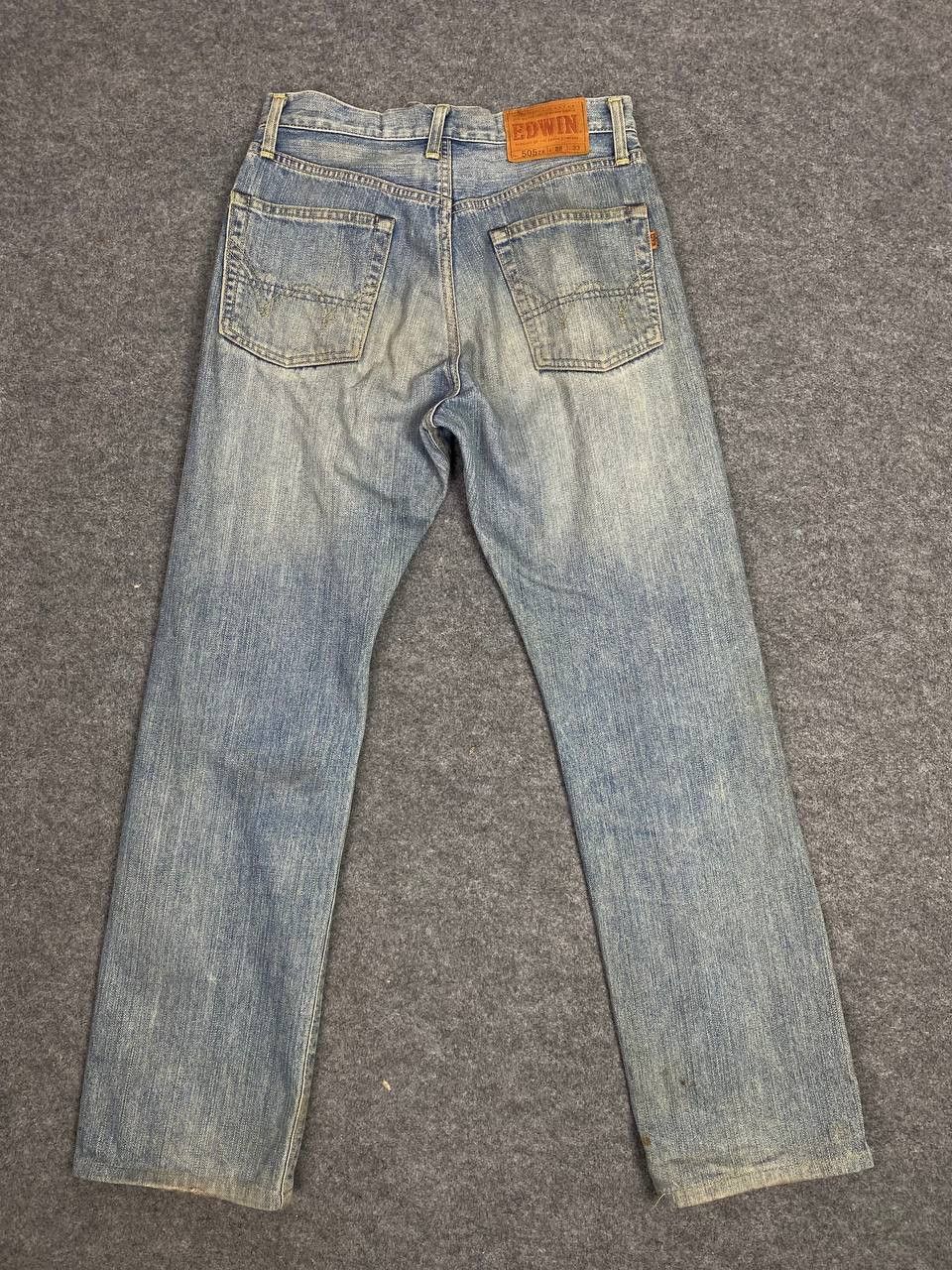 Edwin vintage edwin 505zx selvedge denim nice design Size US 30 / EU 46 - 1 Thumbnail