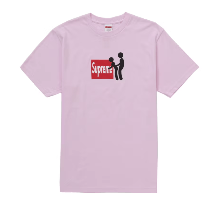 Supreme Stick Tee Pink Size M