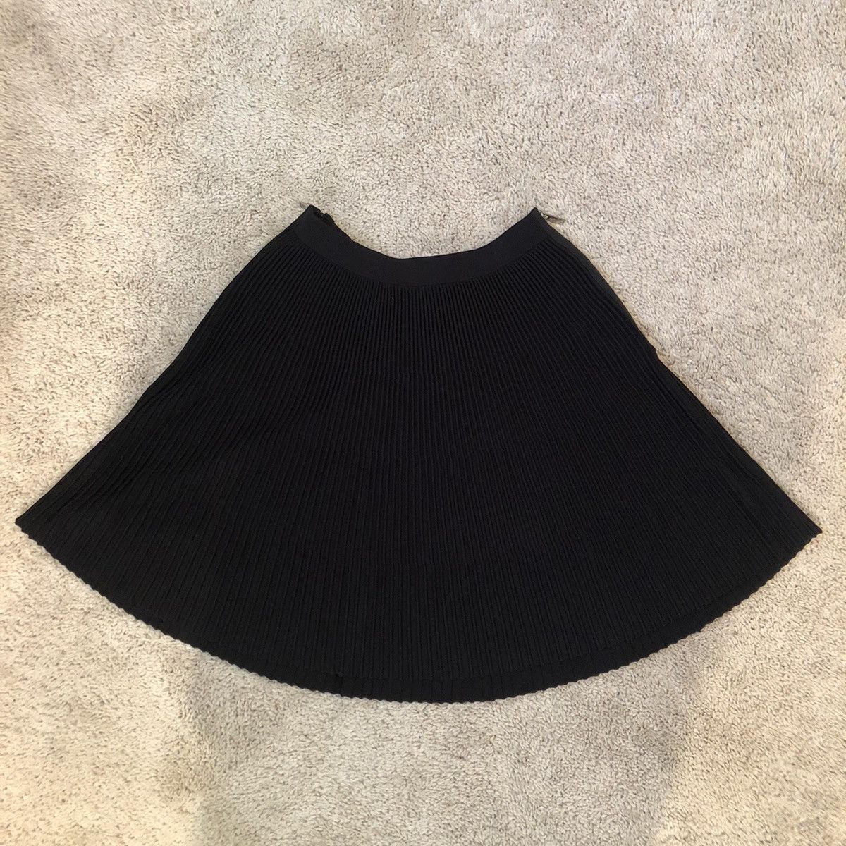 Maison MIHARA YASUHIRO Mihara Yasuhiro Double Zipper Pleated Skirt Size 28" / US 6 / IT 42 - 1 Thumbnail