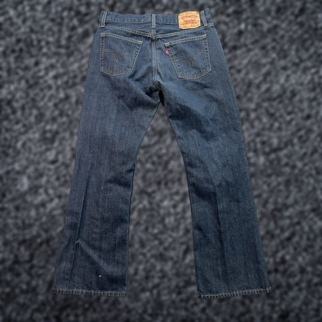 VINTAGE Levi's 527 Jeans Mens Sz 34x30 Blue Bootcut Western Cowboy 5-Pocket Logo Denim Casual Regular Fit Men