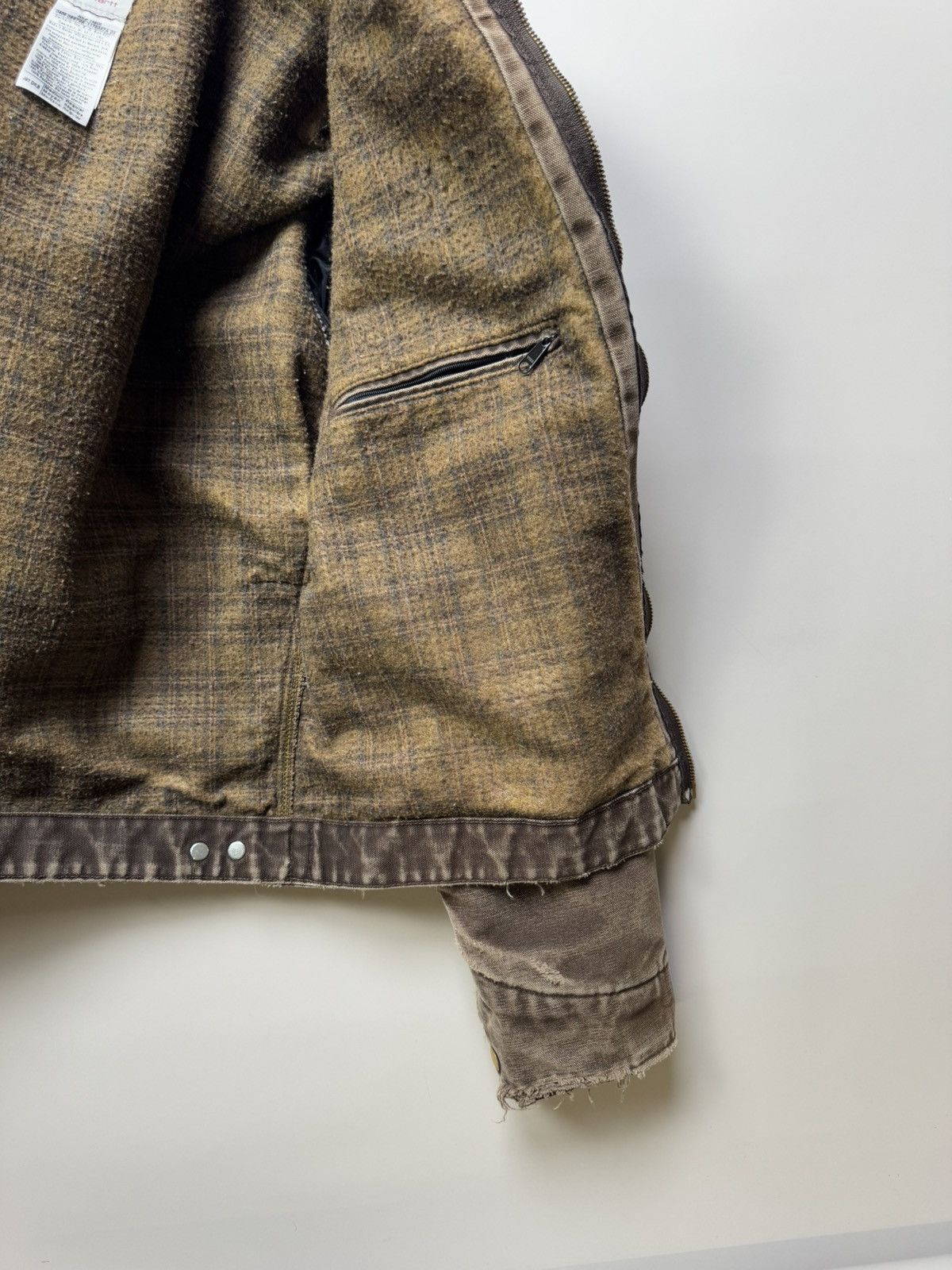Carhartt Vintage 90s Carhartt Detroit Jacket J97 DKB Medium Size US M / EU 48-50 / 2 - 8 Thumbnail