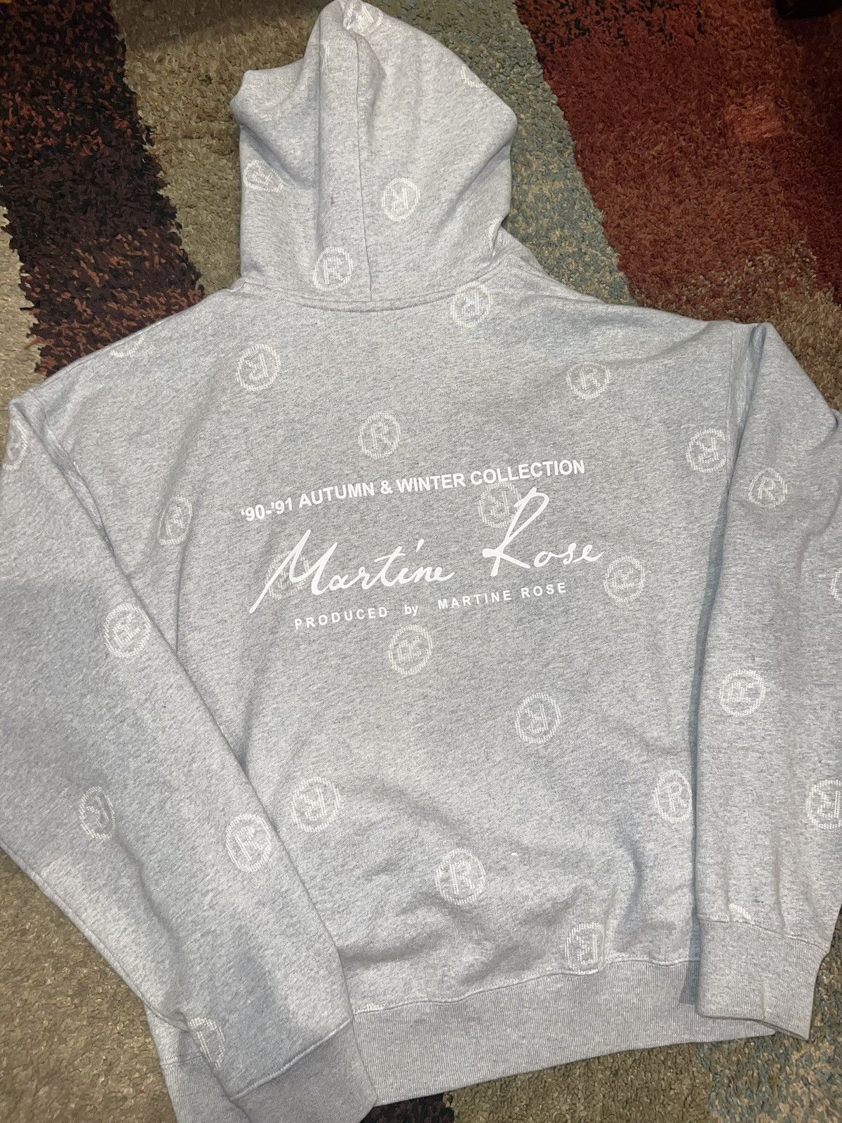 Martine Rose Martine Rose Monogram Hoodie Size US S / EU 44-46 / 1 - 1 Thumbnail