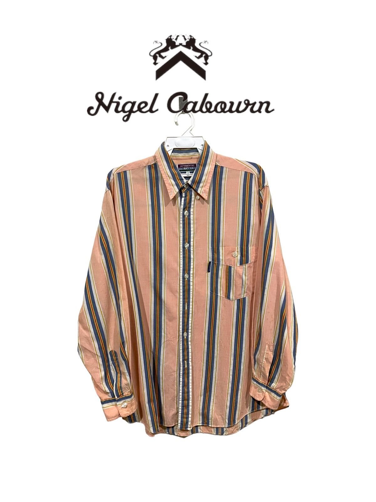 Nigel Cabourn Nigel Cabourn Vintage Shirts Size US XL / EU 56 / 4 - 12 Thumbnail